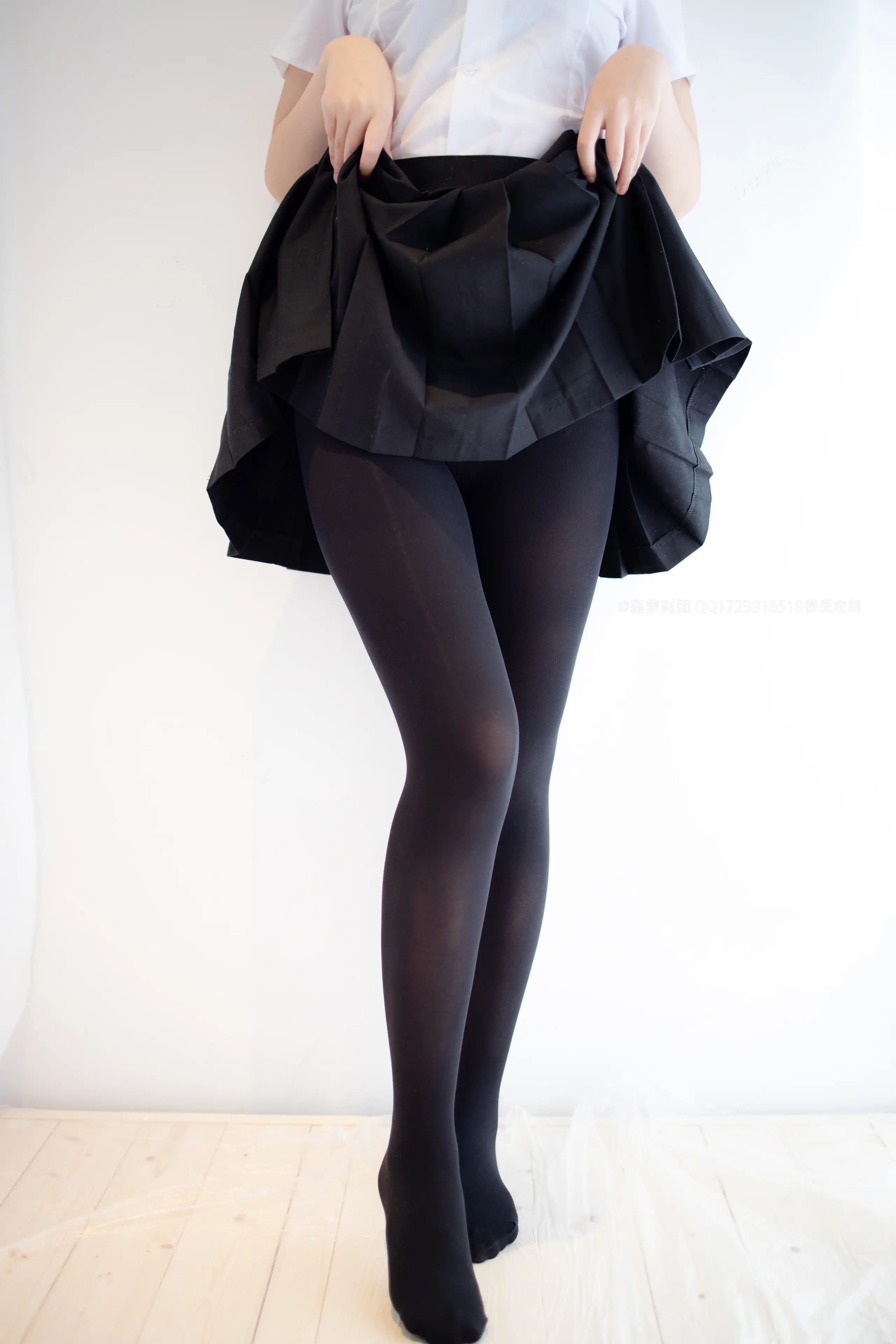 森萝财团 ALPHA 蕾丝胖次80D黑丝 [117P]