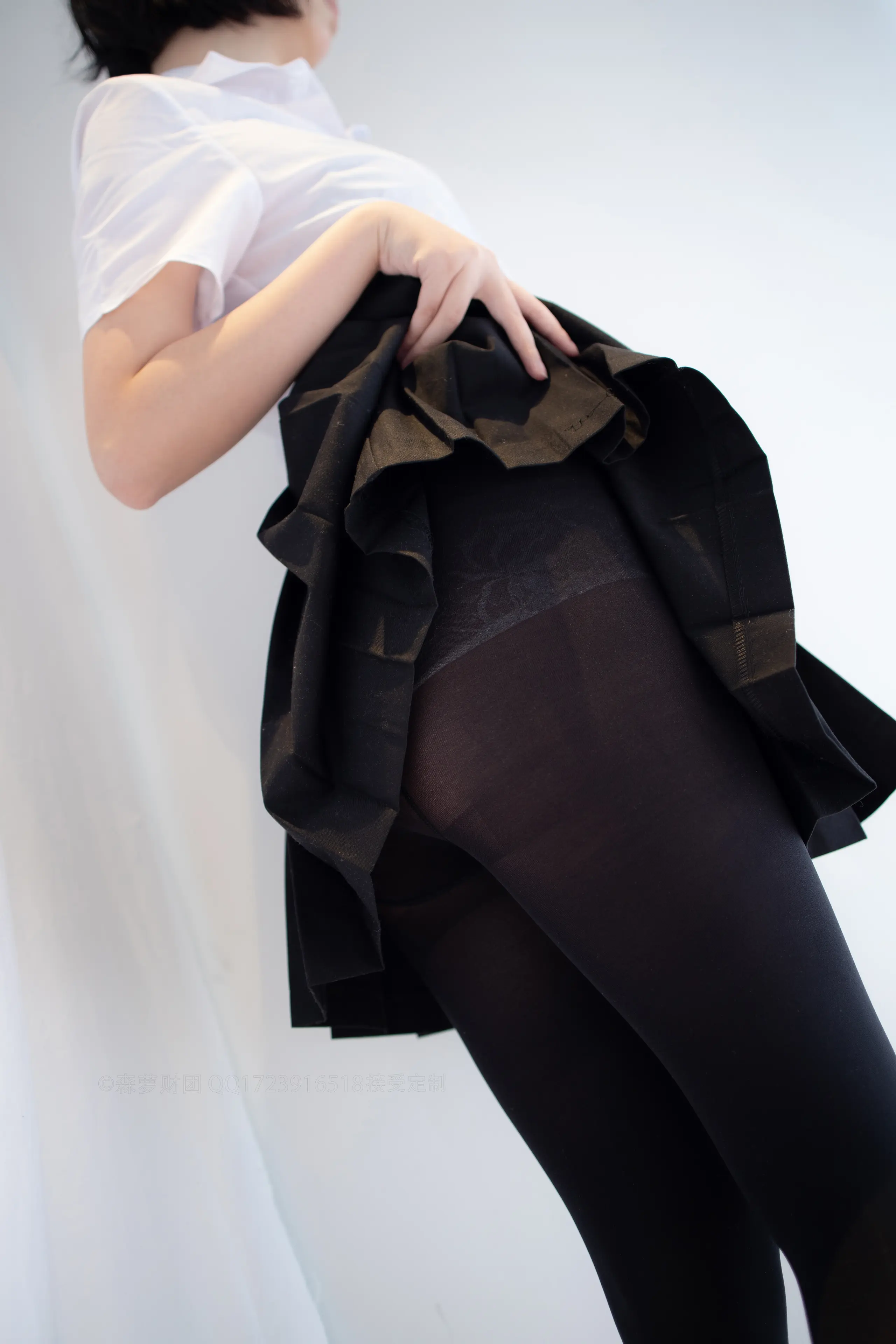 森萝财团 ALPHA 蕾丝胖次80D黑丝 [117P]