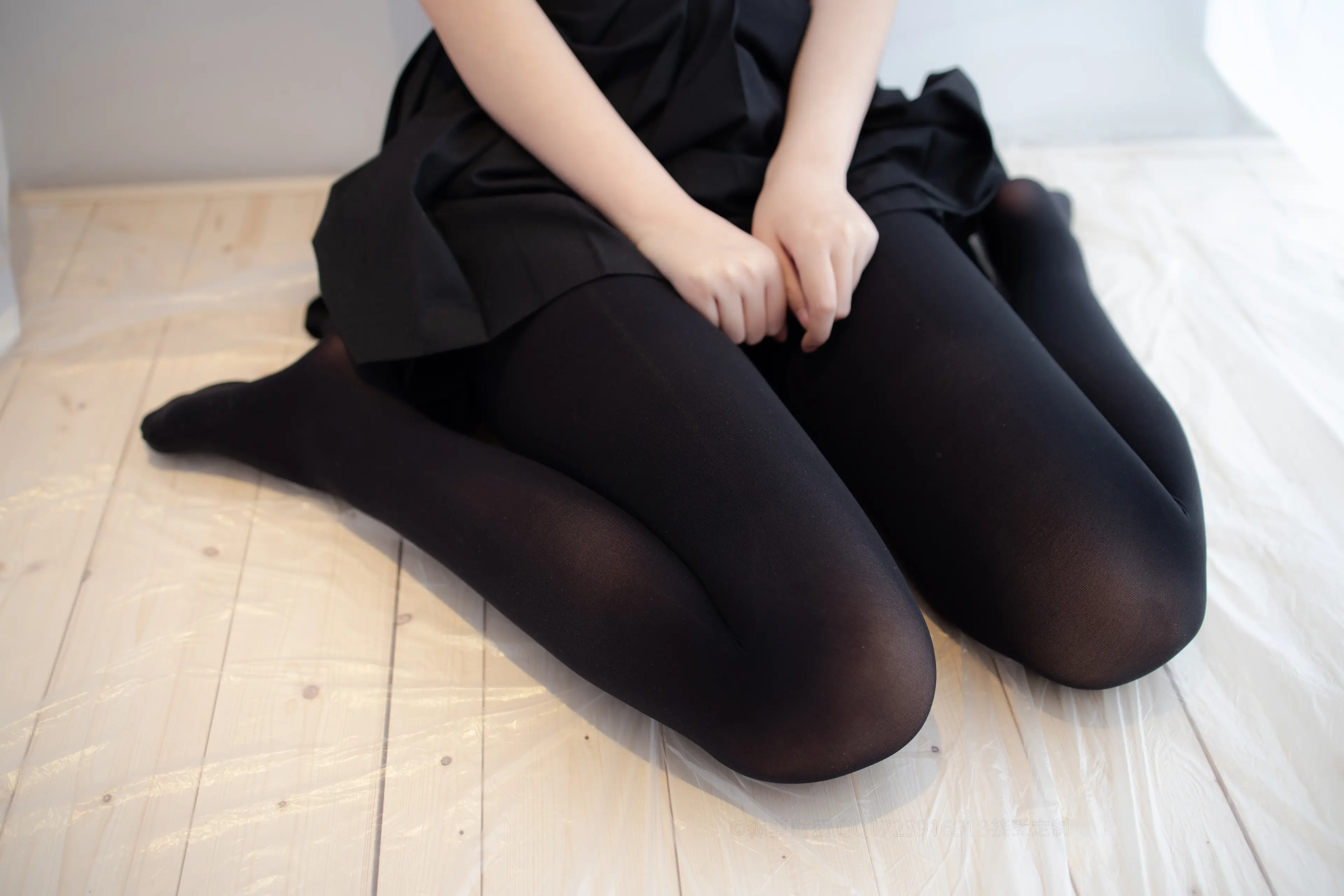 森萝财团 ALPHA 蕾丝胖次80D黑丝 [117P]