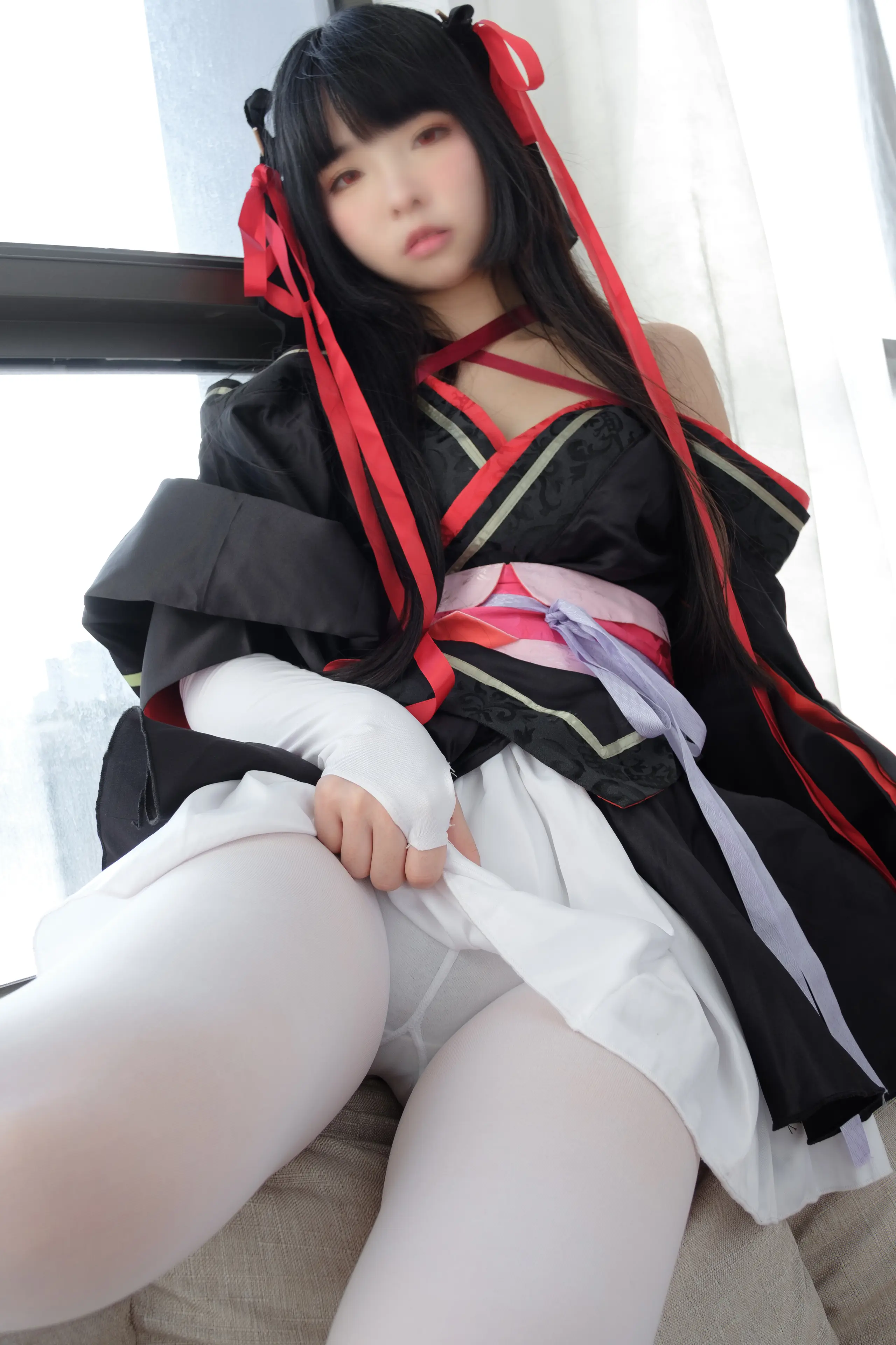 森萝财团 ALPHA cosplay白丝MM [75P]