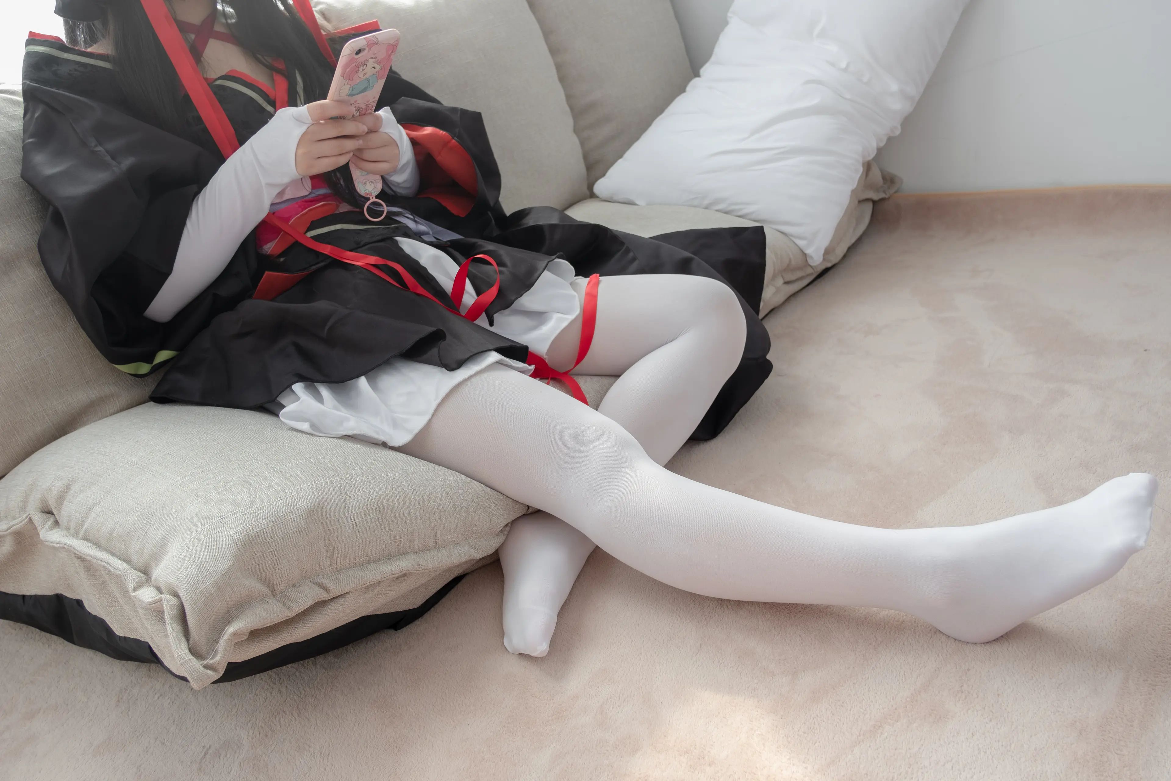 森萝财团 ALPHA cosplay白丝MM [75P]