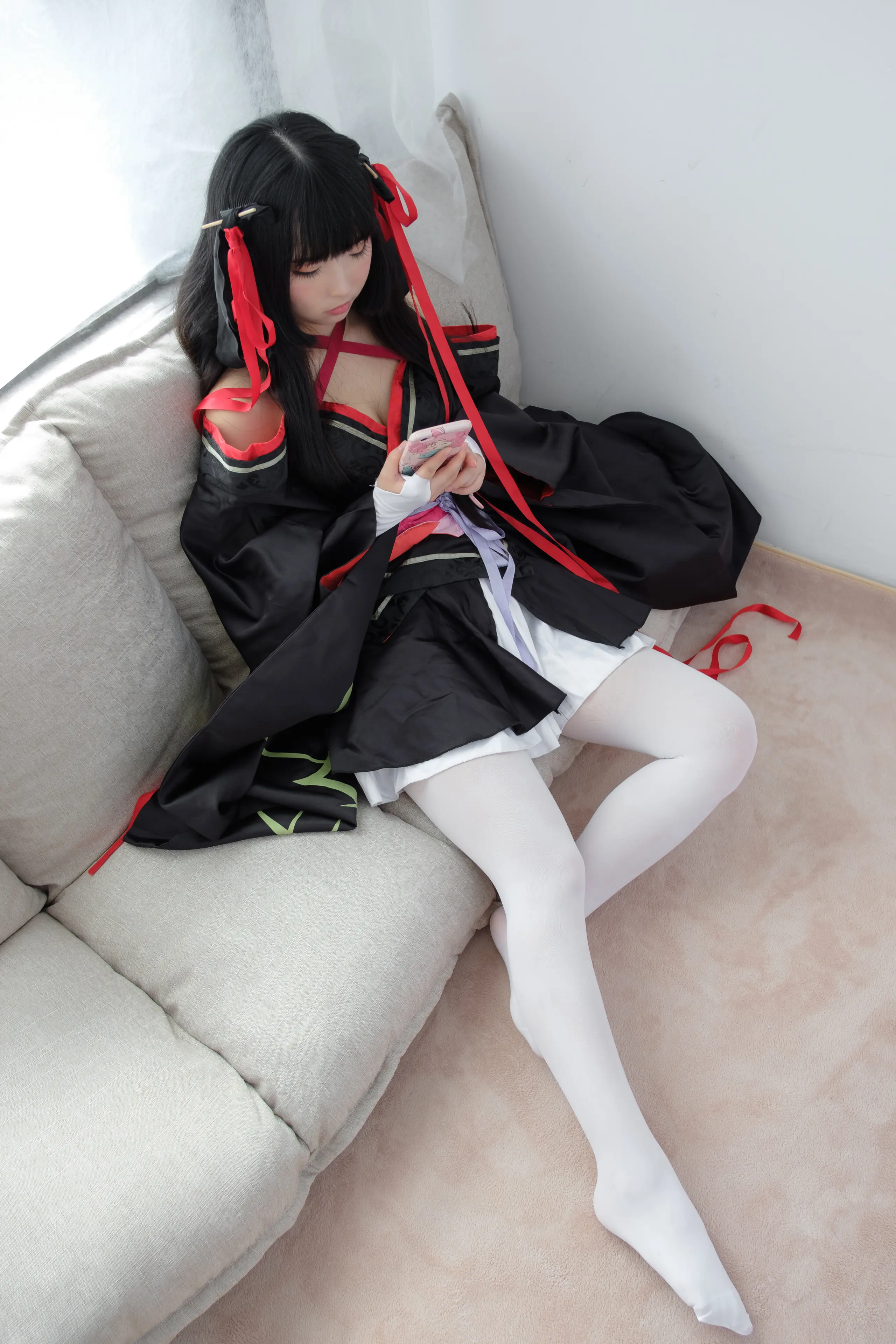 森萝财团 ALPHA cosplay白丝MM [75P]