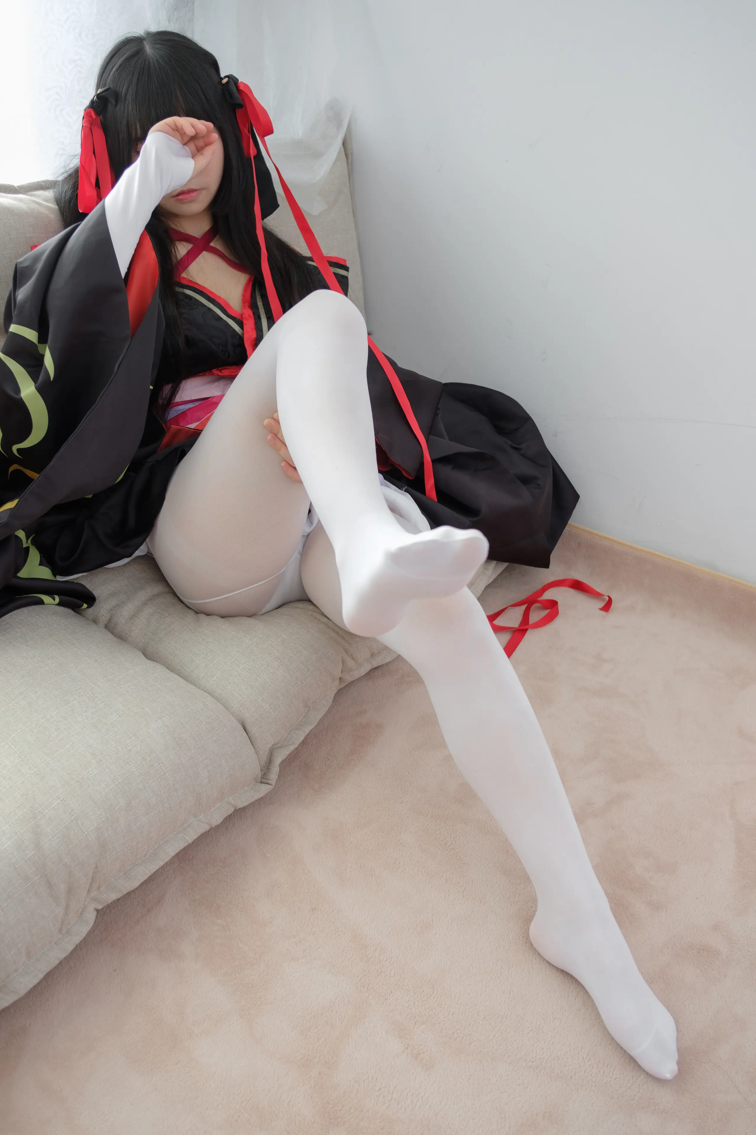 森萝财团 ALPHA cosplay白丝MM [75P]