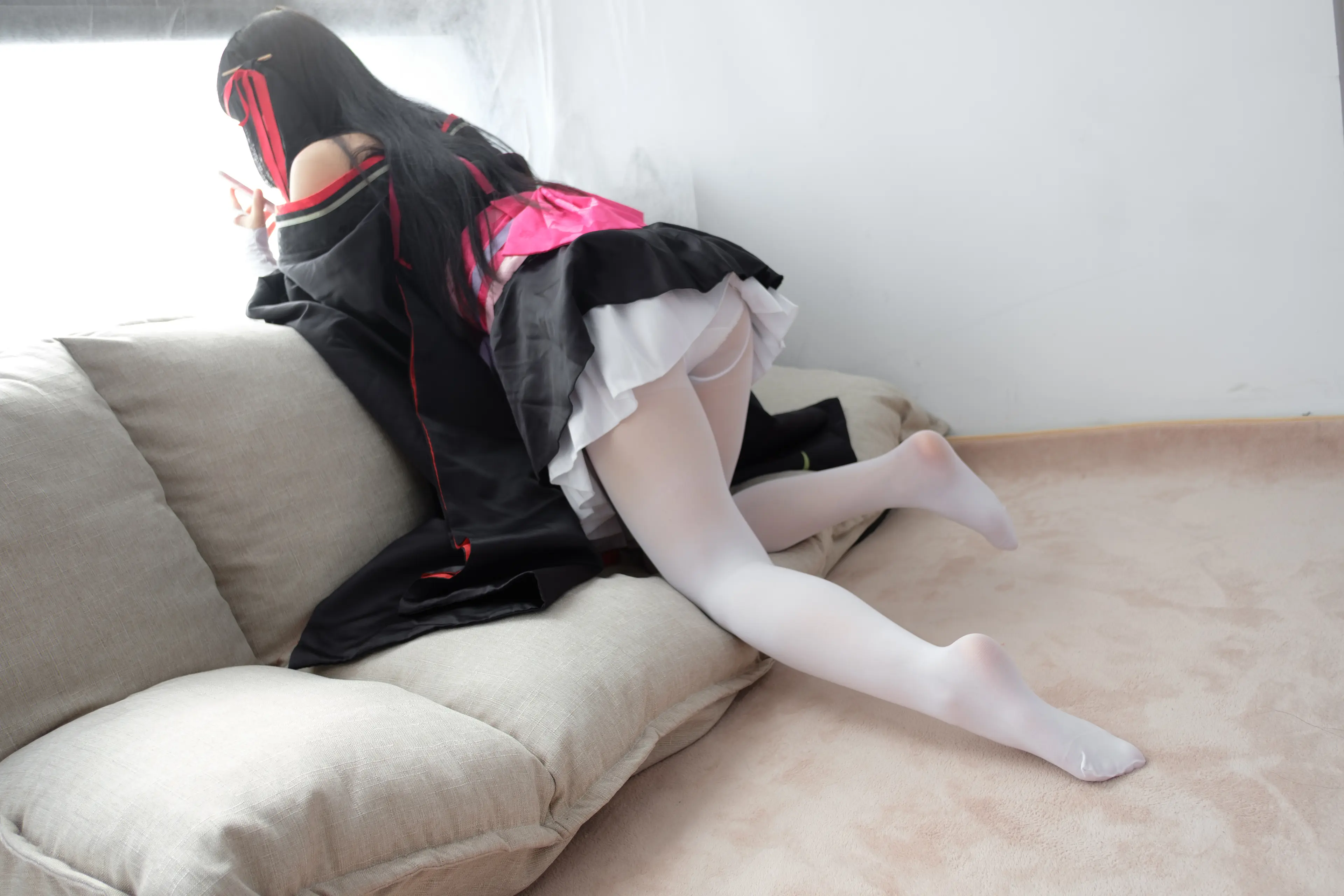 森萝财团 ALPHA cosplay白丝MM [75P]