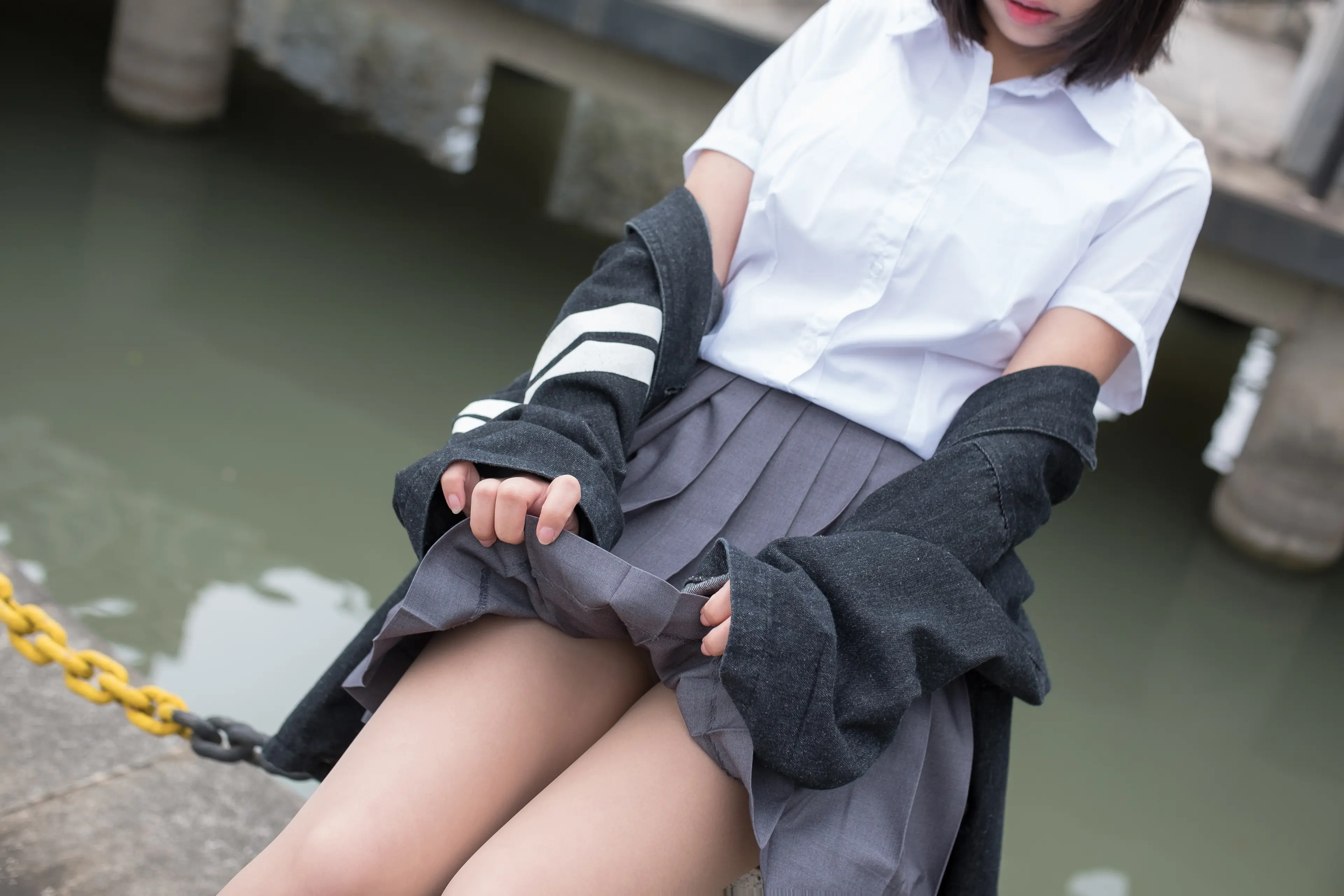 森萝财团 BETA 学妹户外肉丝美足 [87P]