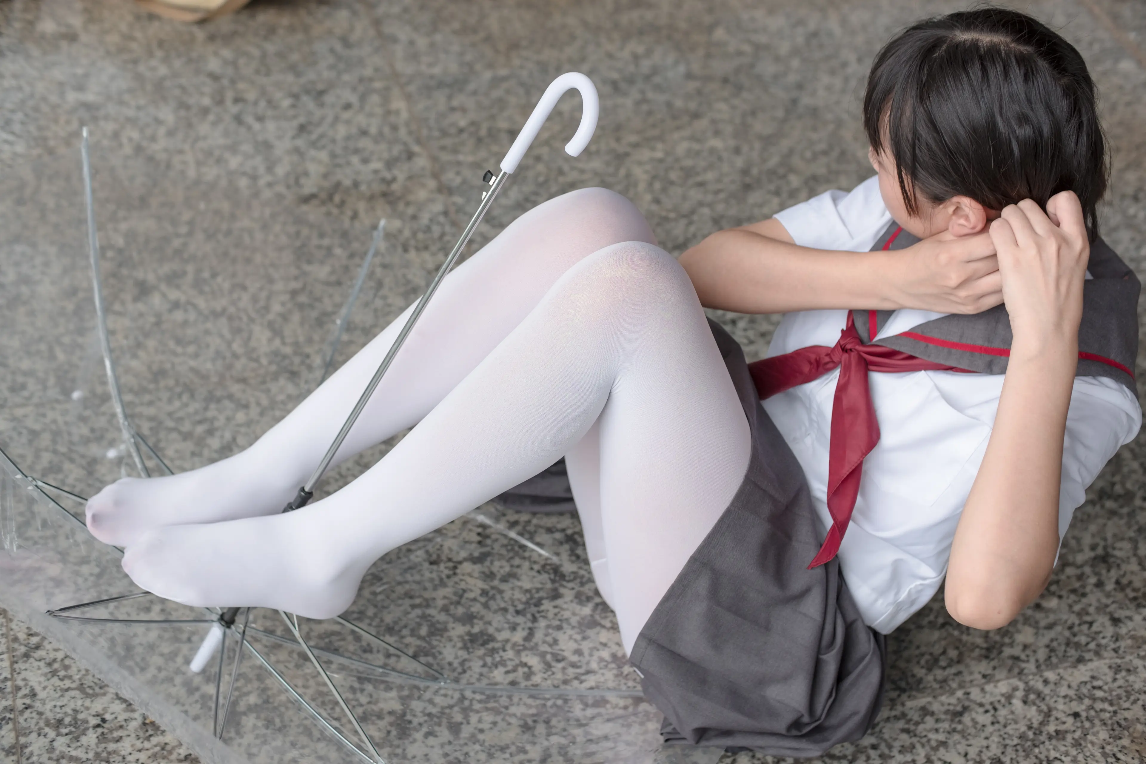 森萝财团 BETA 阿玲妹纸JK白丝 [70P]