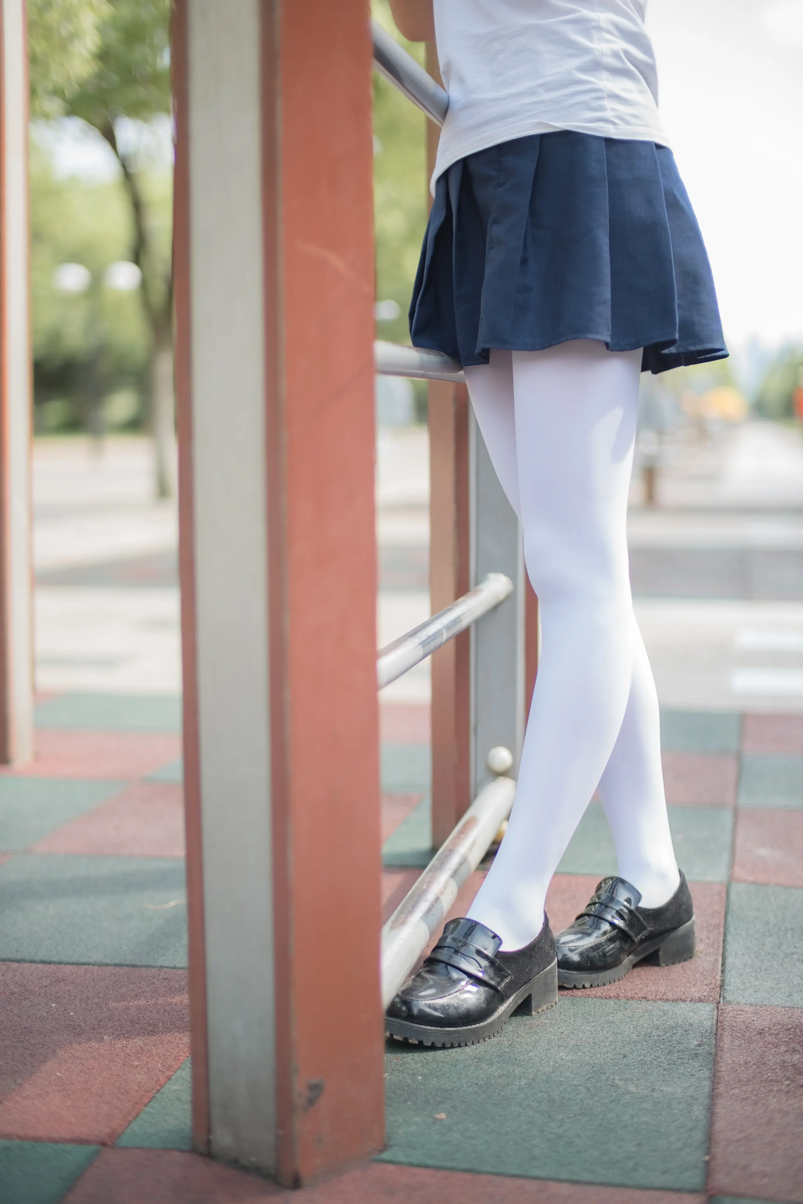 森萝财团 BETA 高中生的户外白丝 [91P]