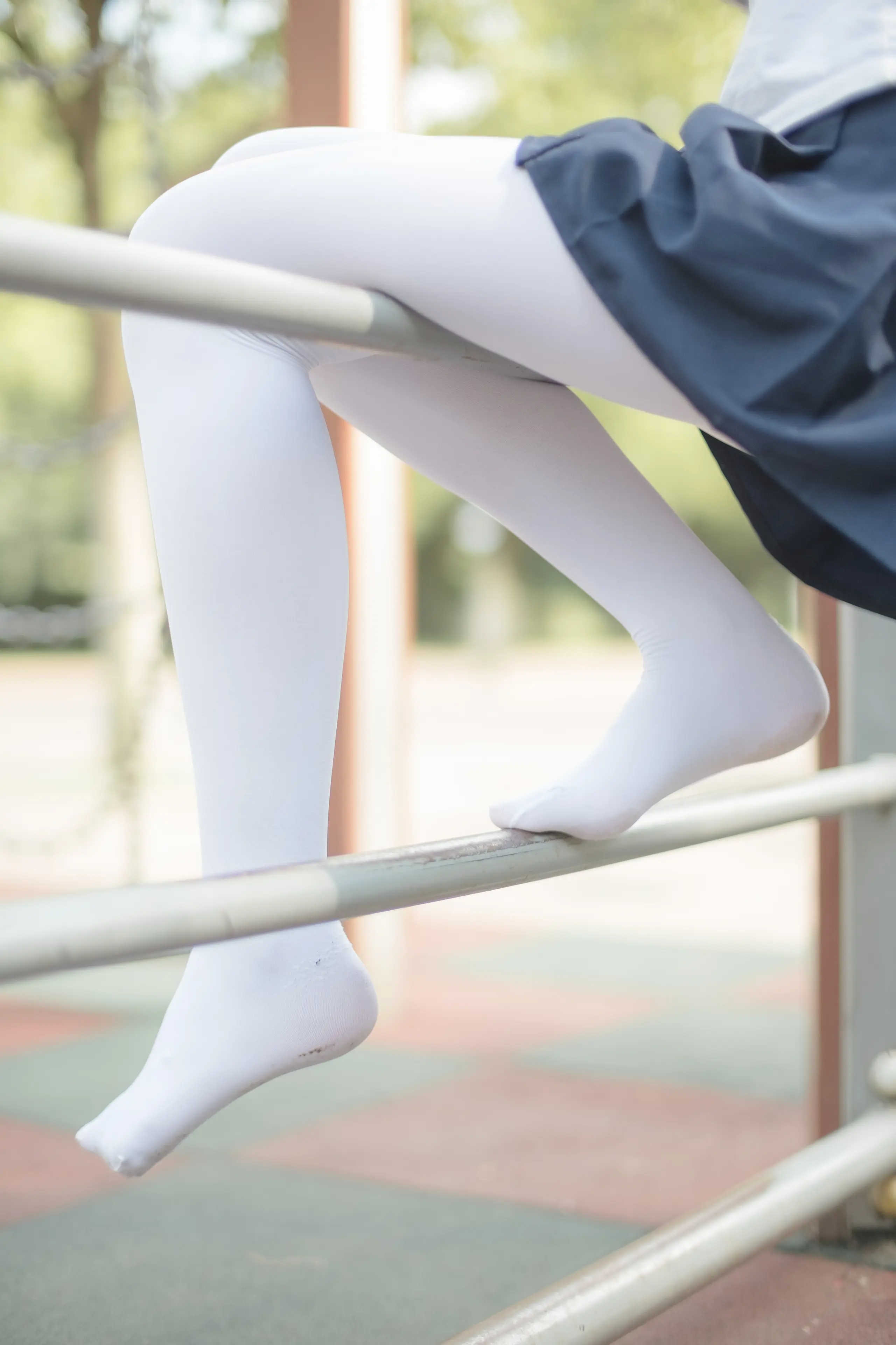 森萝财团 BETA 高中生的户外白丝 [91P]