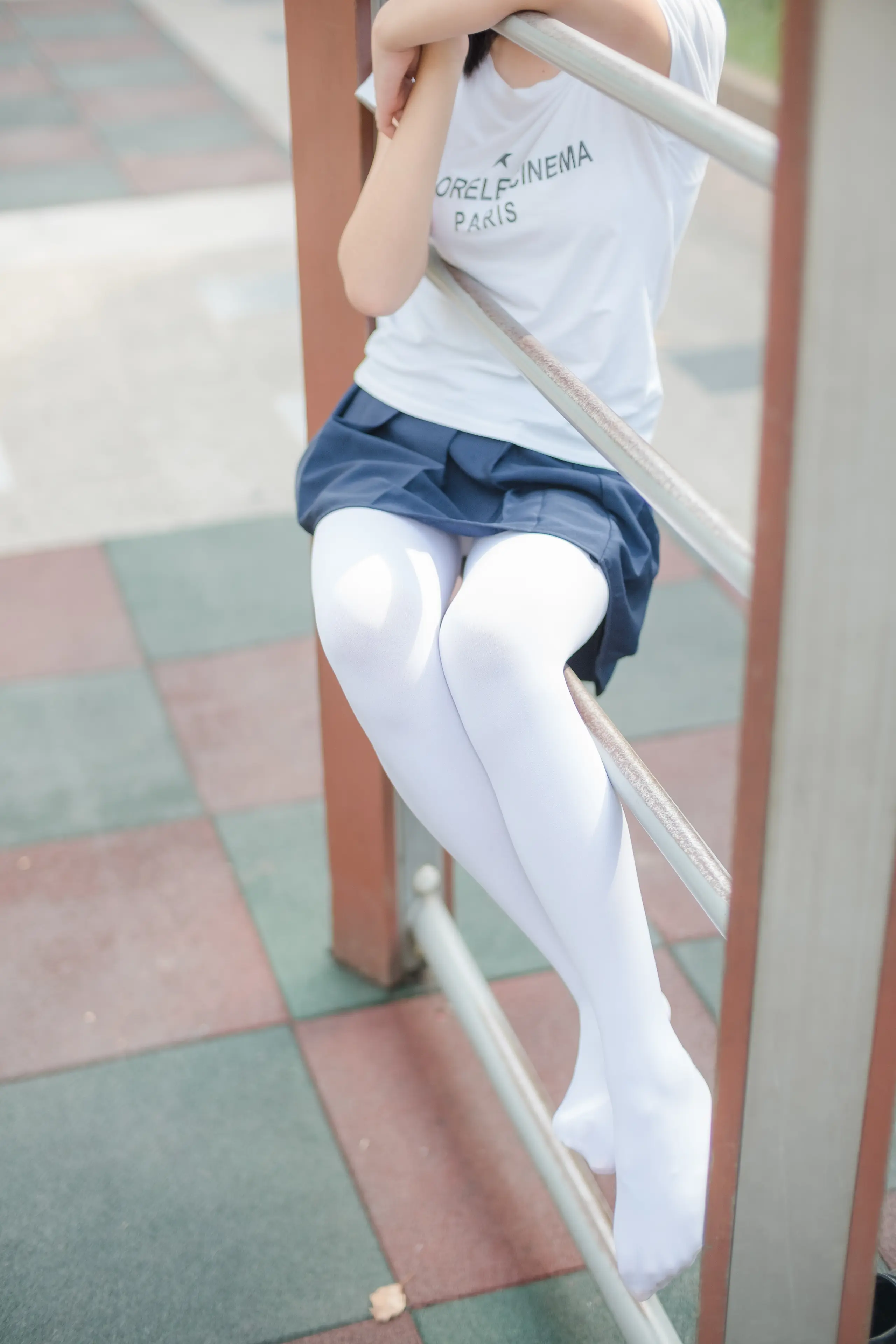 森萝财团 BETA 高中生的户外白丝 [91P]