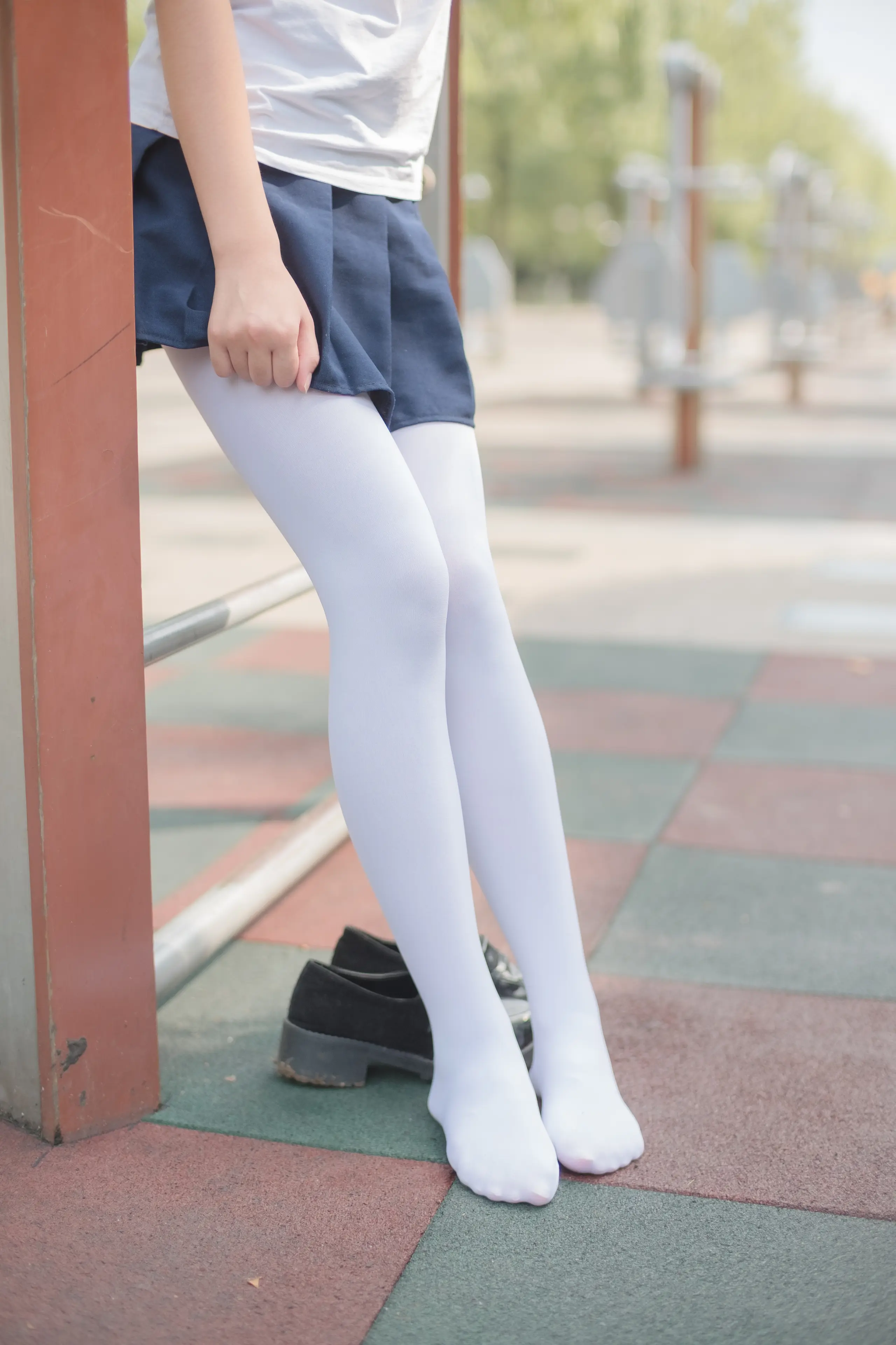 森萝财团 BETA 高中生的户外白丝 [91P]