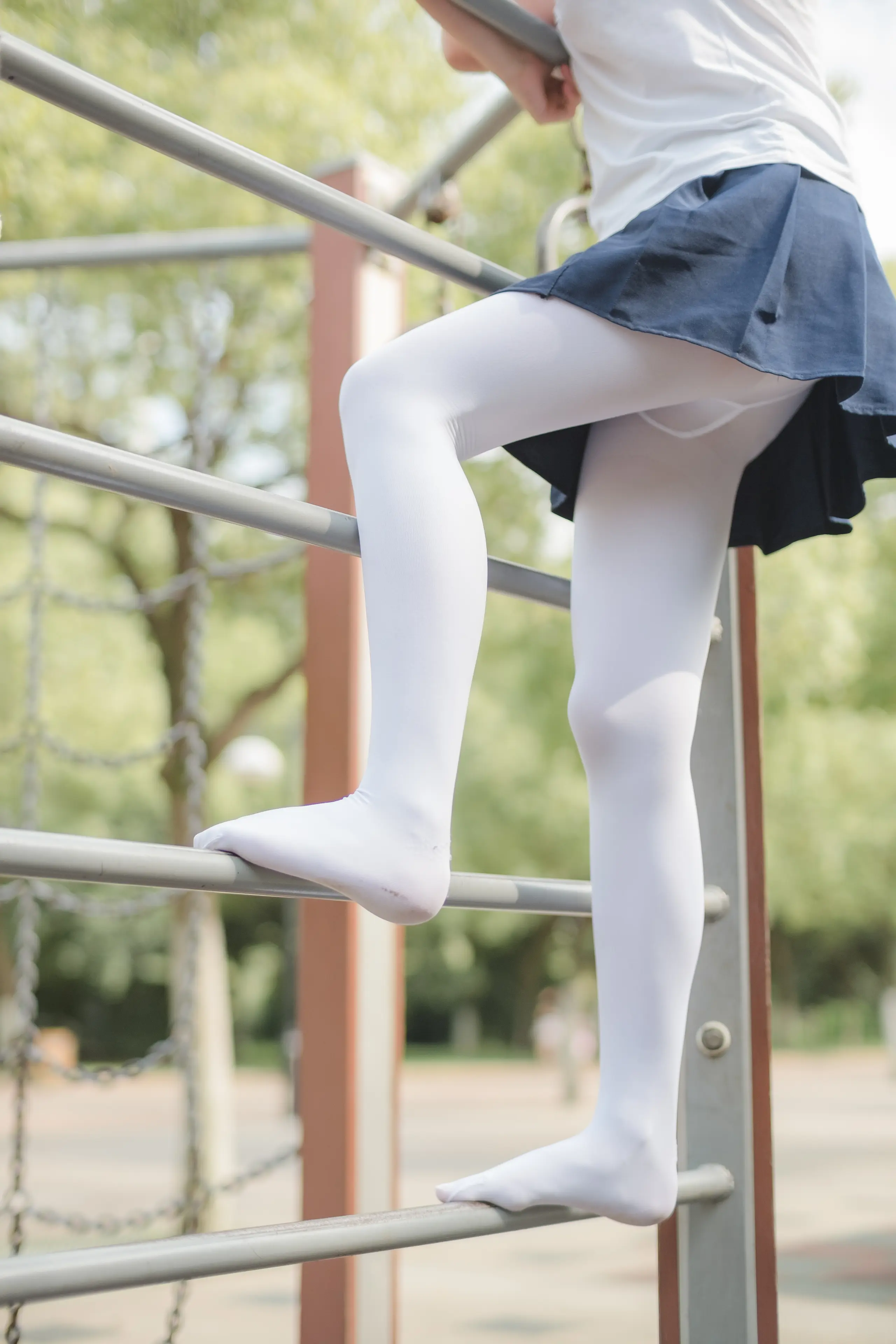 森萝财团 BETA 高中生的户外白丝 [91P]