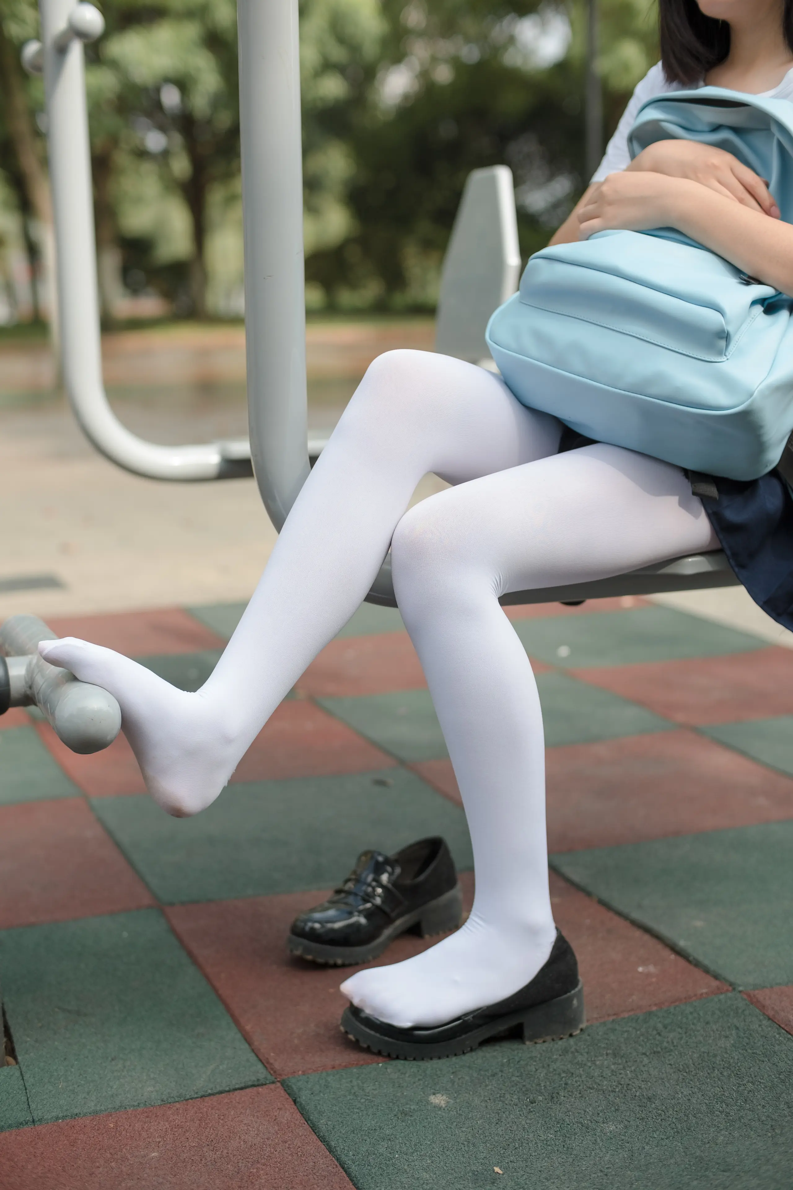 森萝财团 BETA 高中生的户外白丝 [91P]