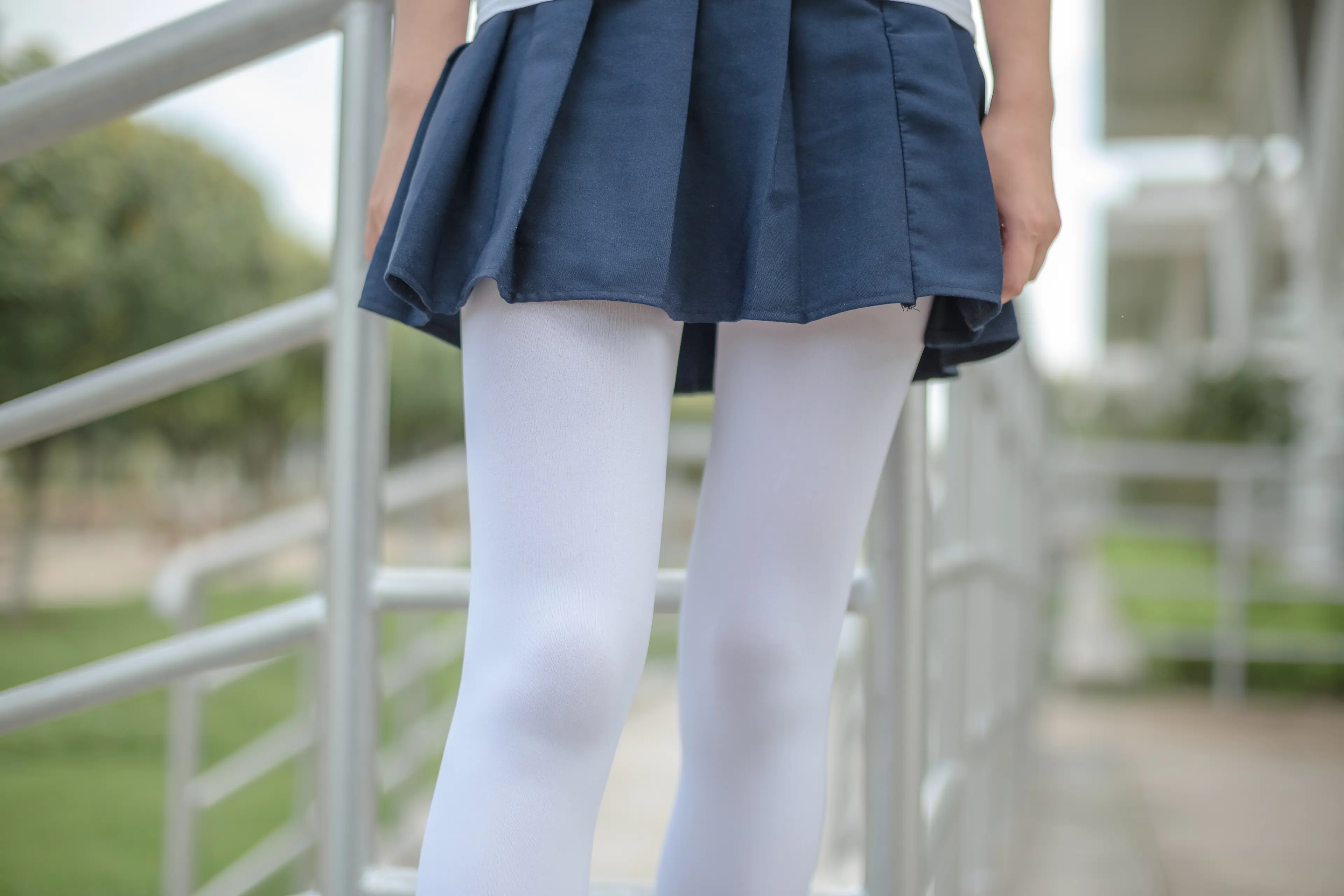 森萝财团 BETA 高中生的户外白丝 [91P]