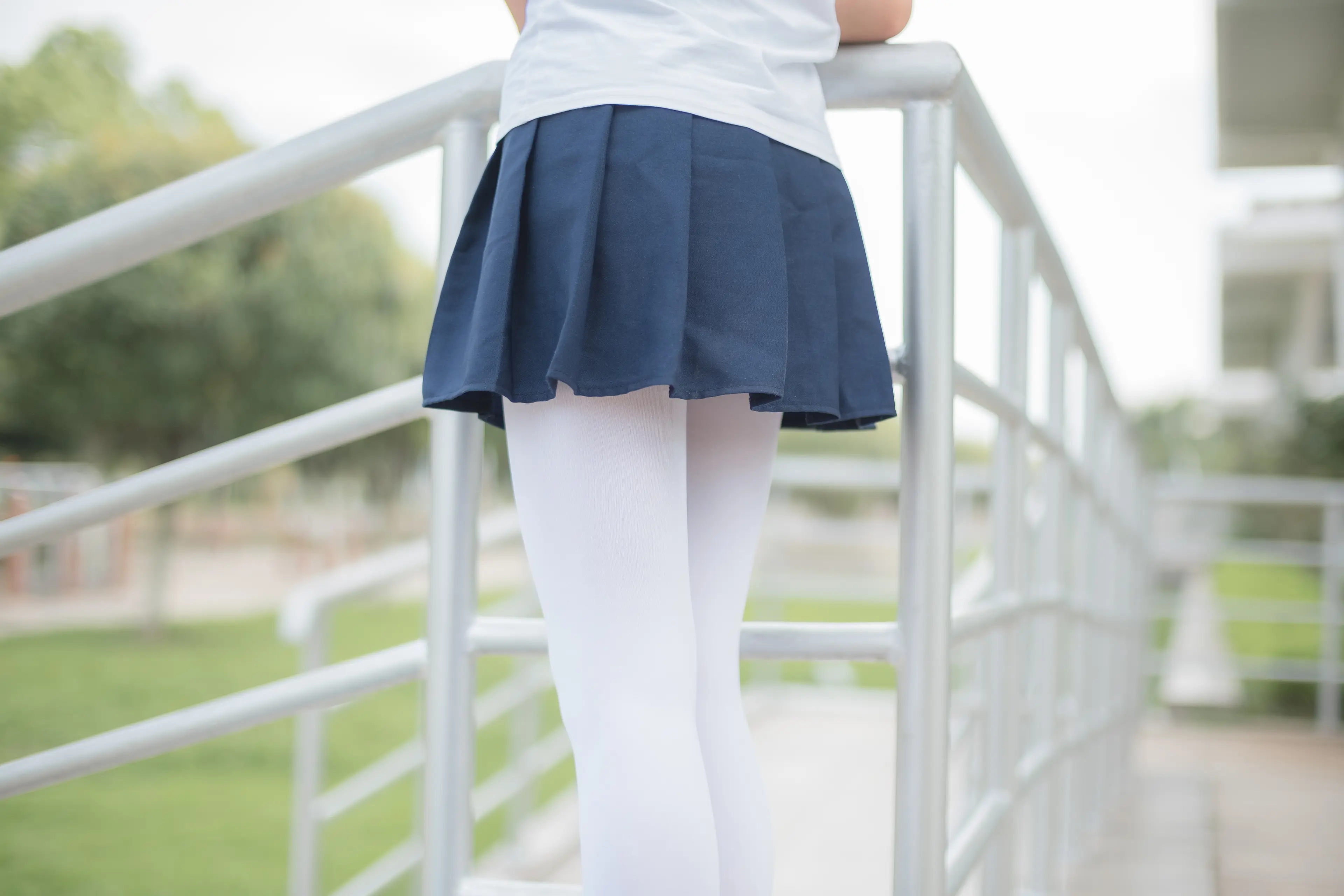 森萝财团 BETA 高中生的户外白丝 [91P]