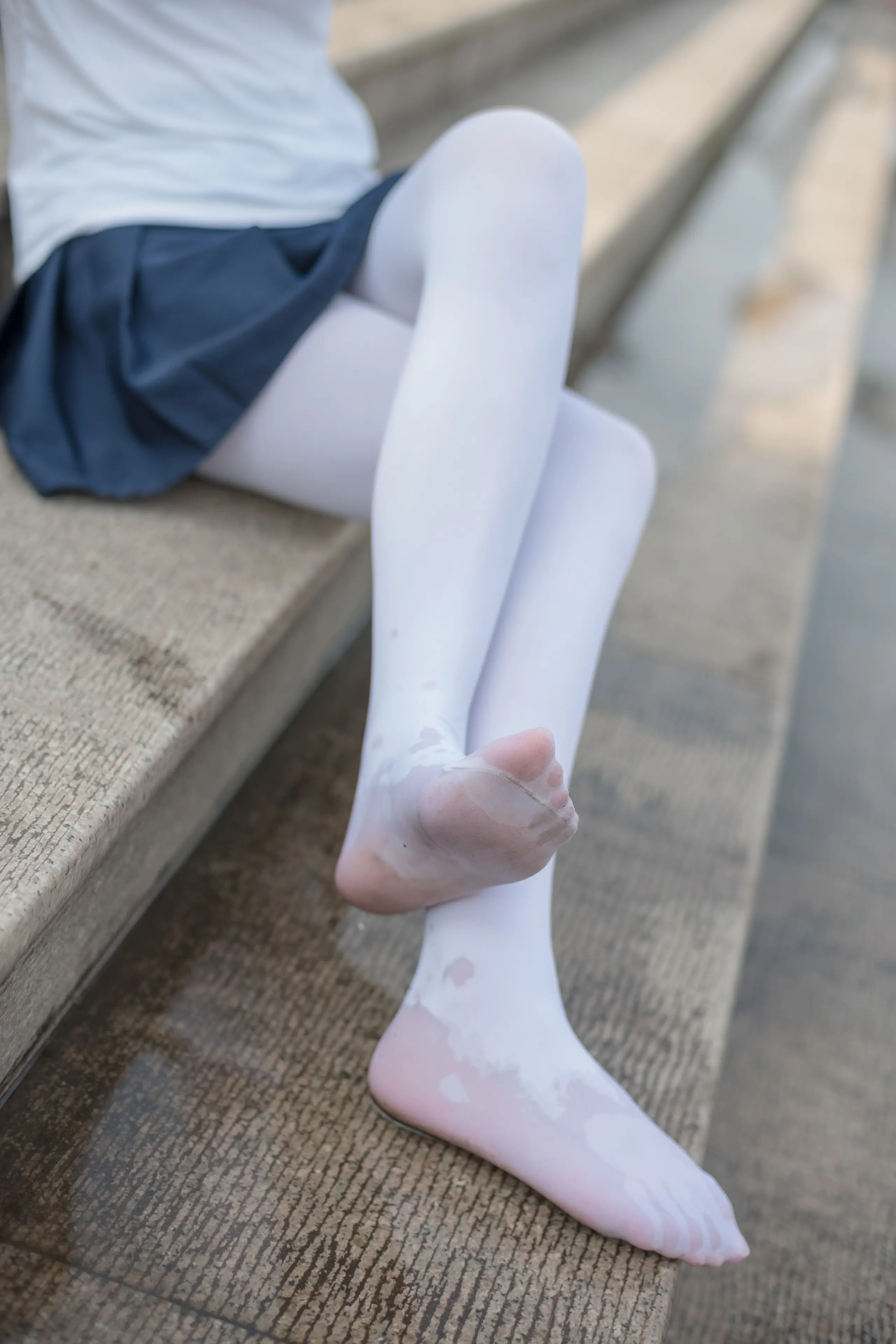 森萝财团 BETA 高中生的户外白丝 [91P]