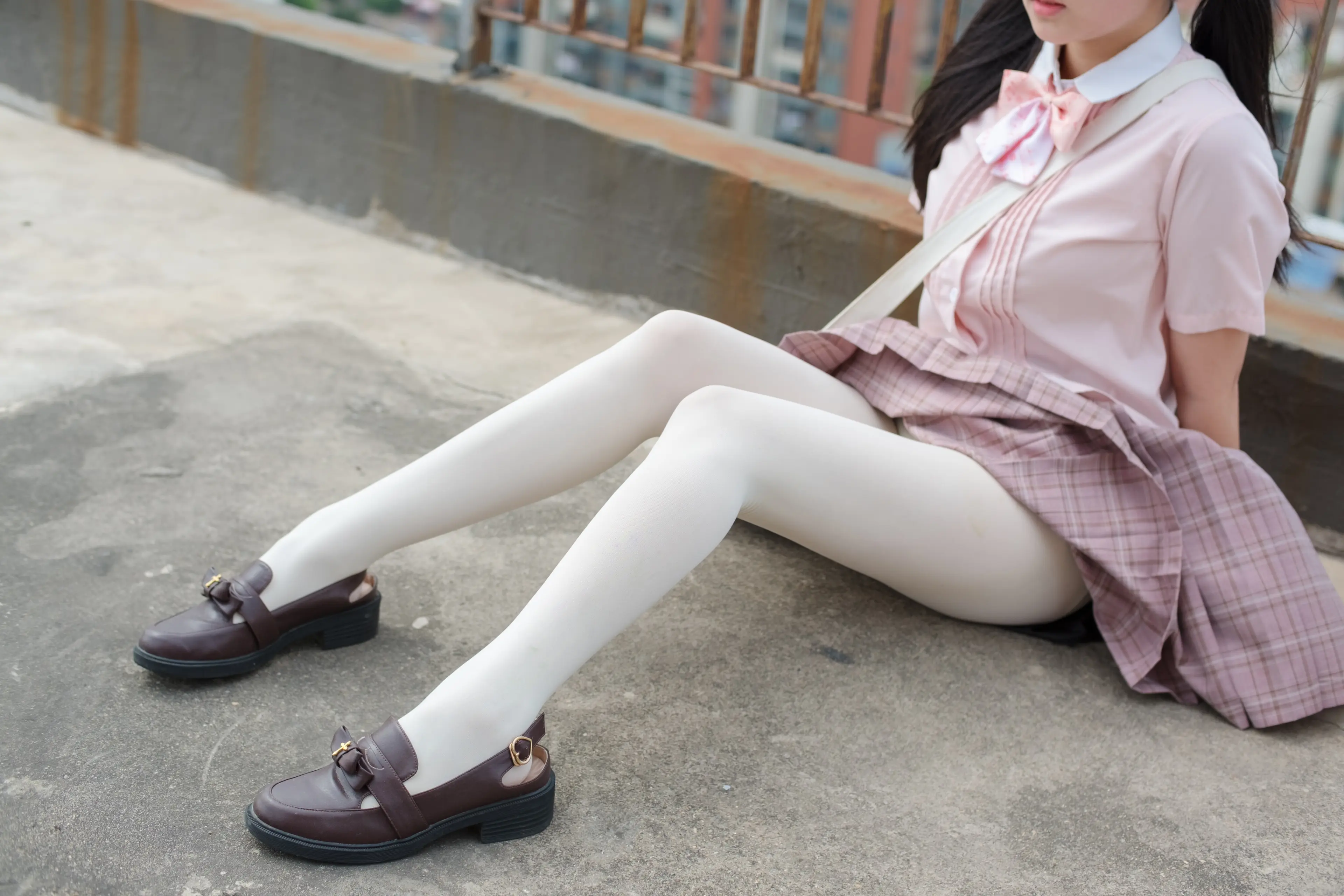 森萝财团 BETA 高中生的户外白丝 [91P]