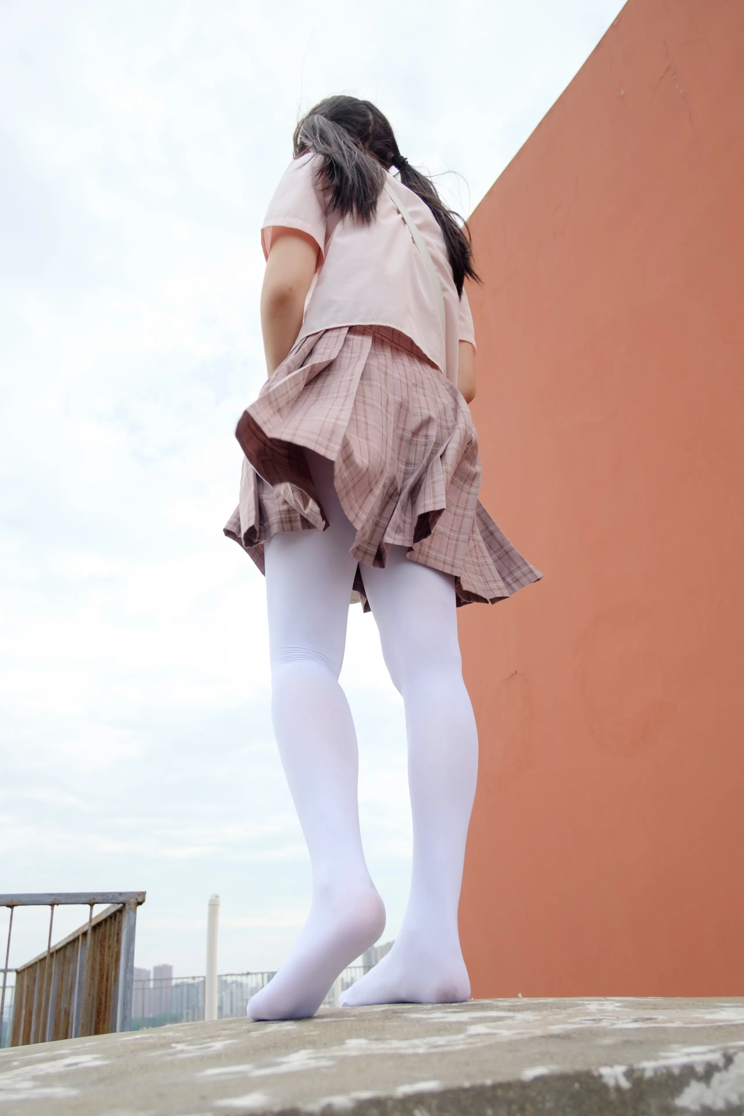 森萝财团 BETA 高中生的户外白丝 [91P]