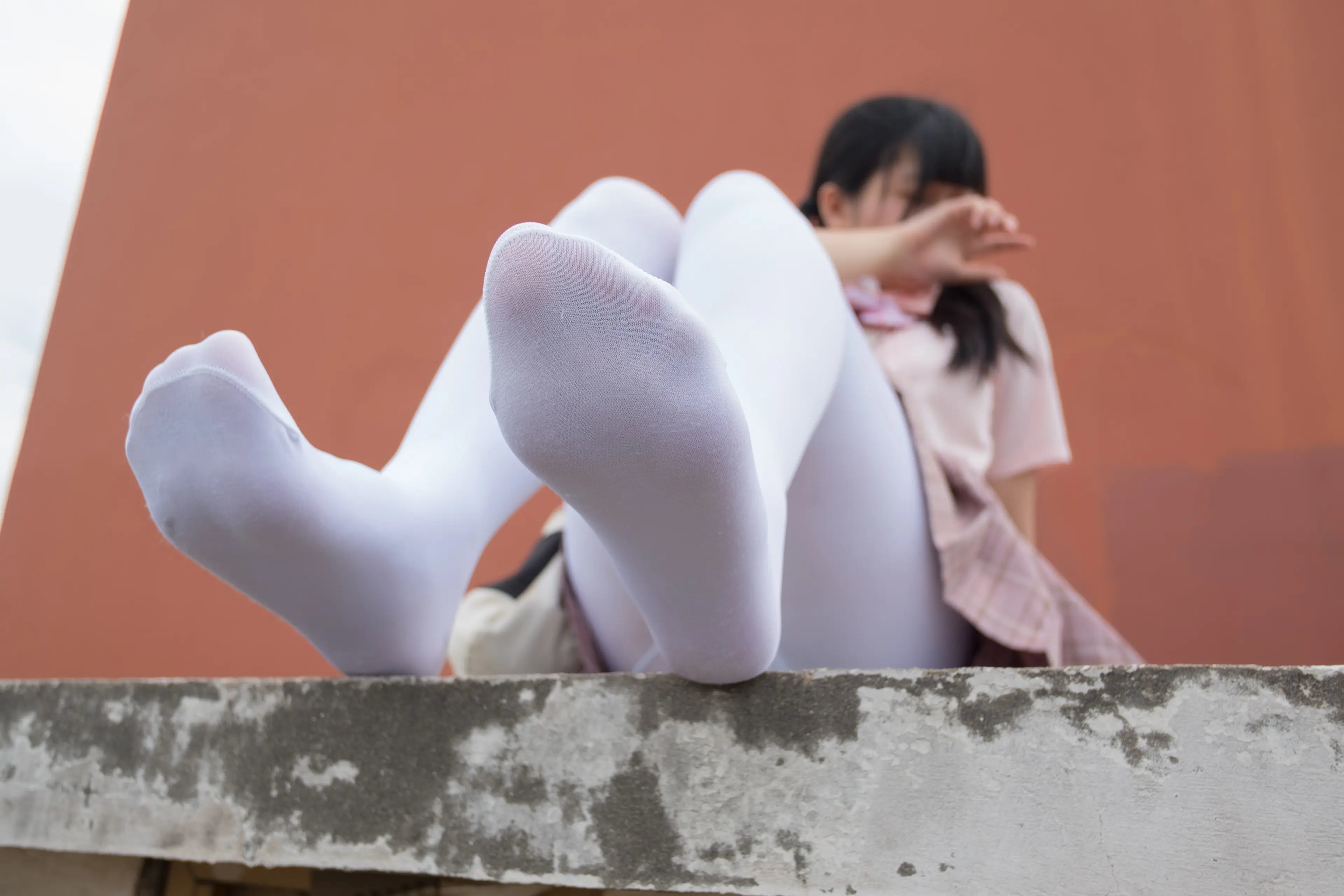 森萝财团 BETA 高中生的户外白丝 [91P]