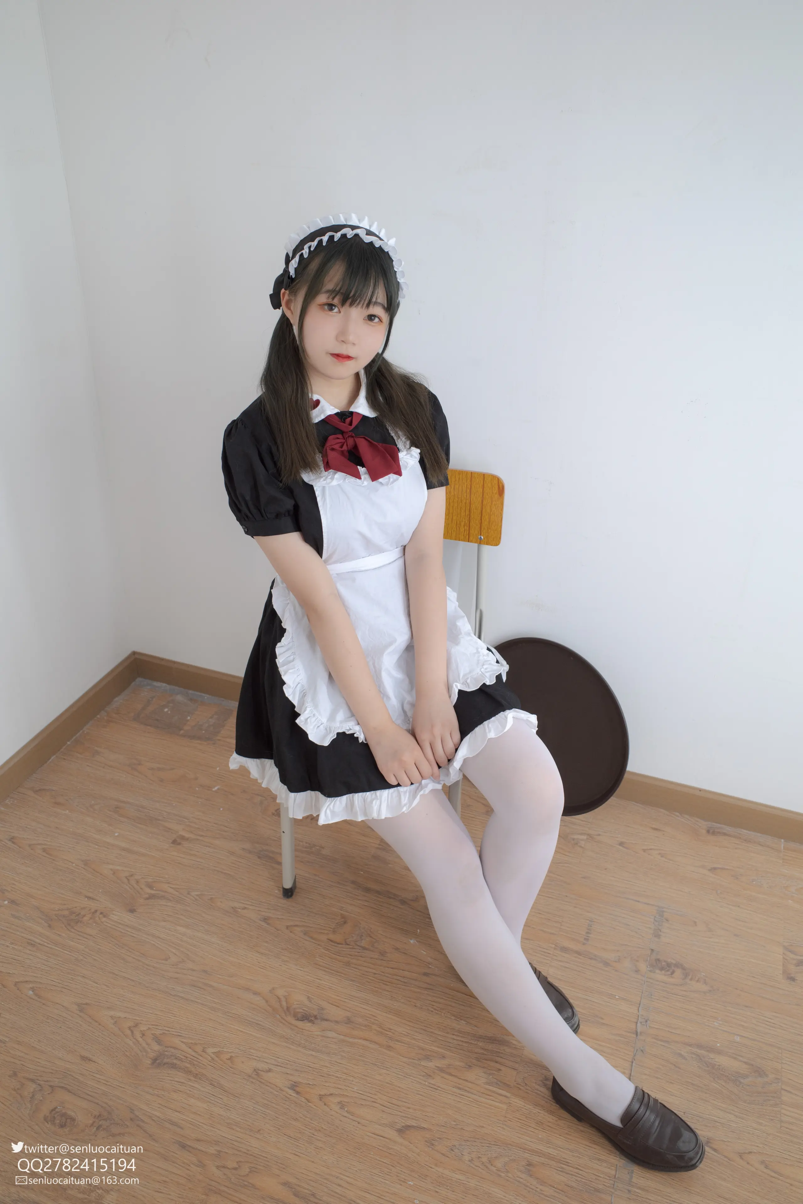 森萝财团 GG-002 离洛 黑白女仆 [101P]