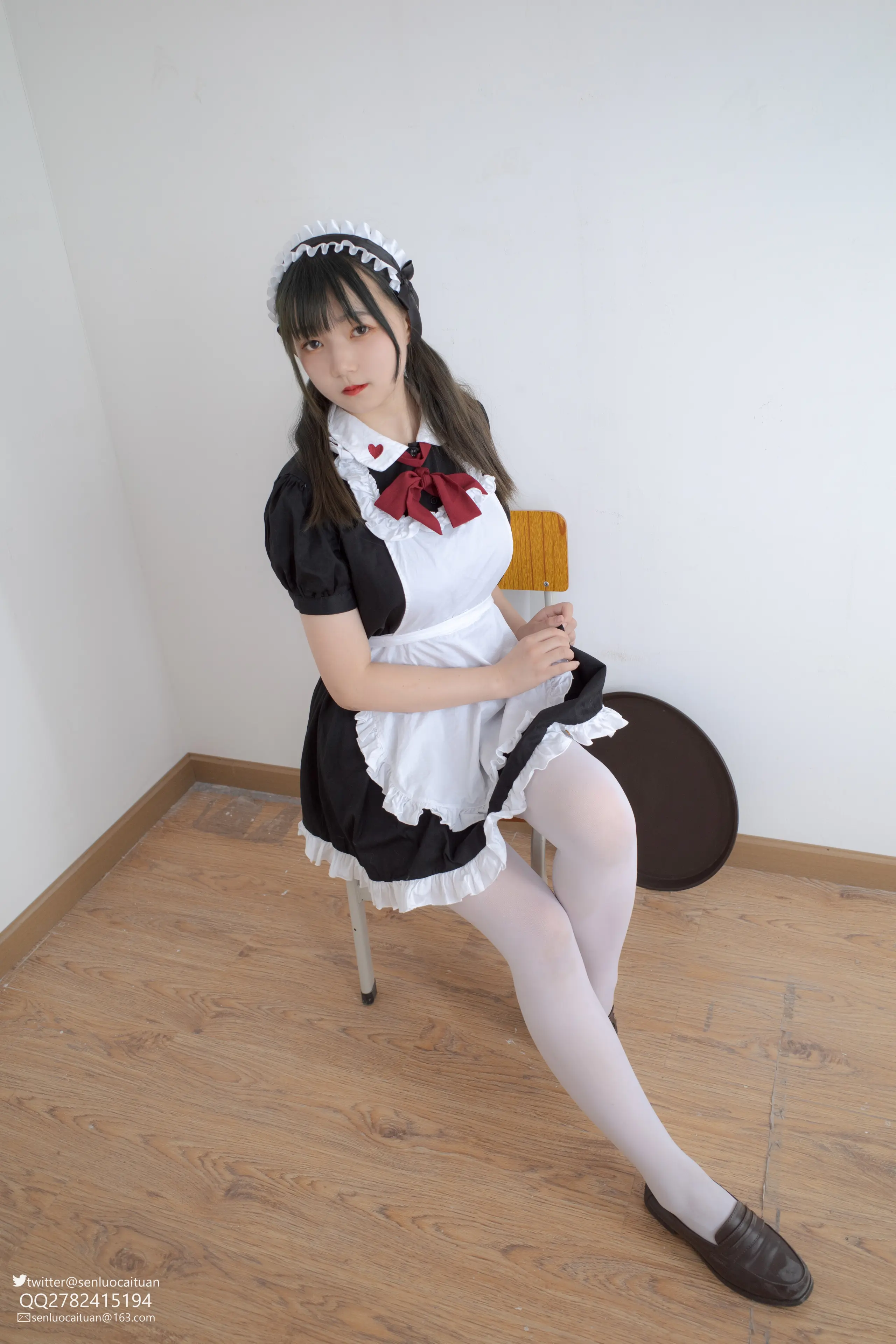 森萝财团 GG-002 离洛 黑白女仆 [101P]