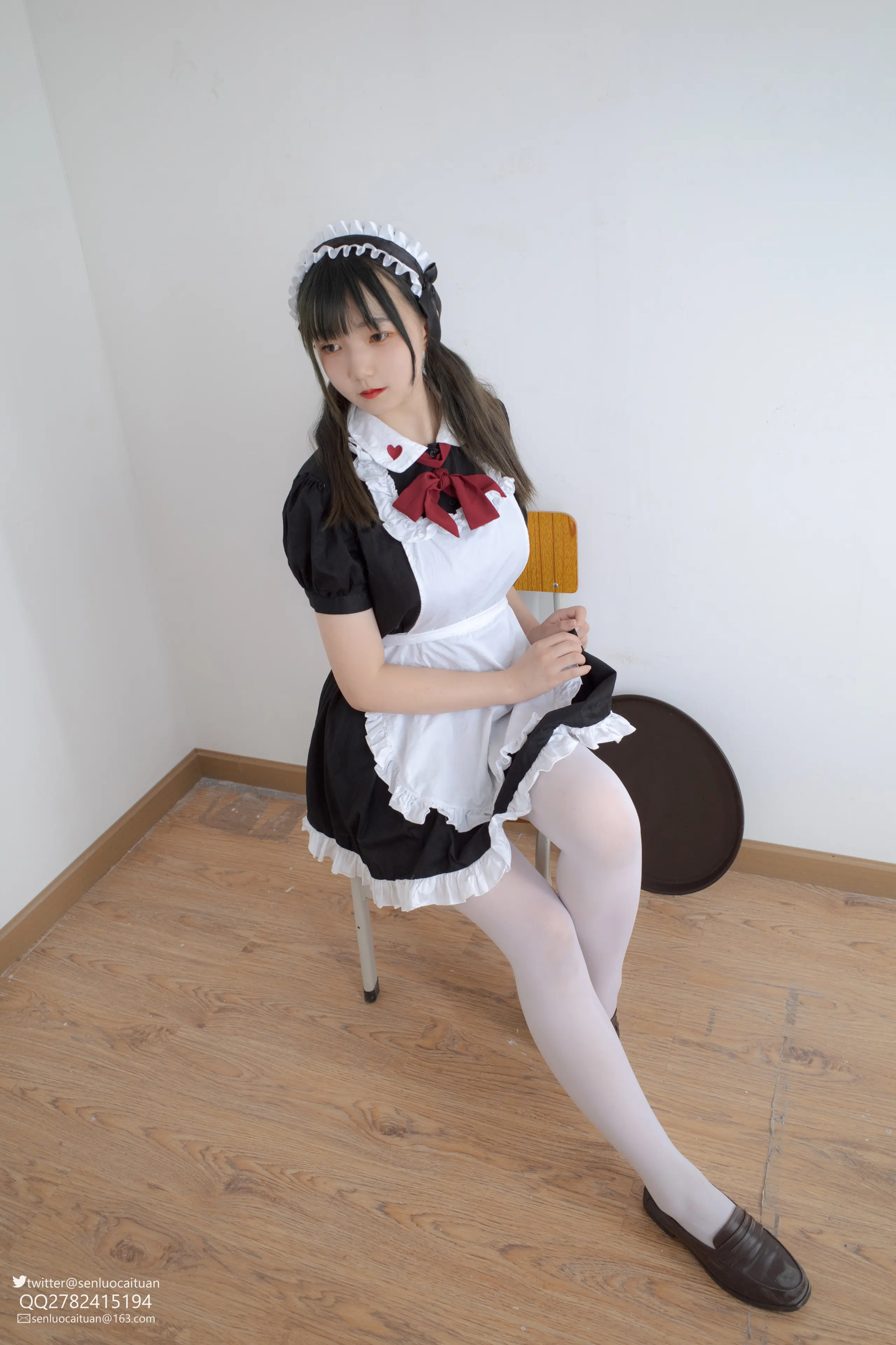 森萝财团 GG-002 离洛 黑白女仆 [101P]