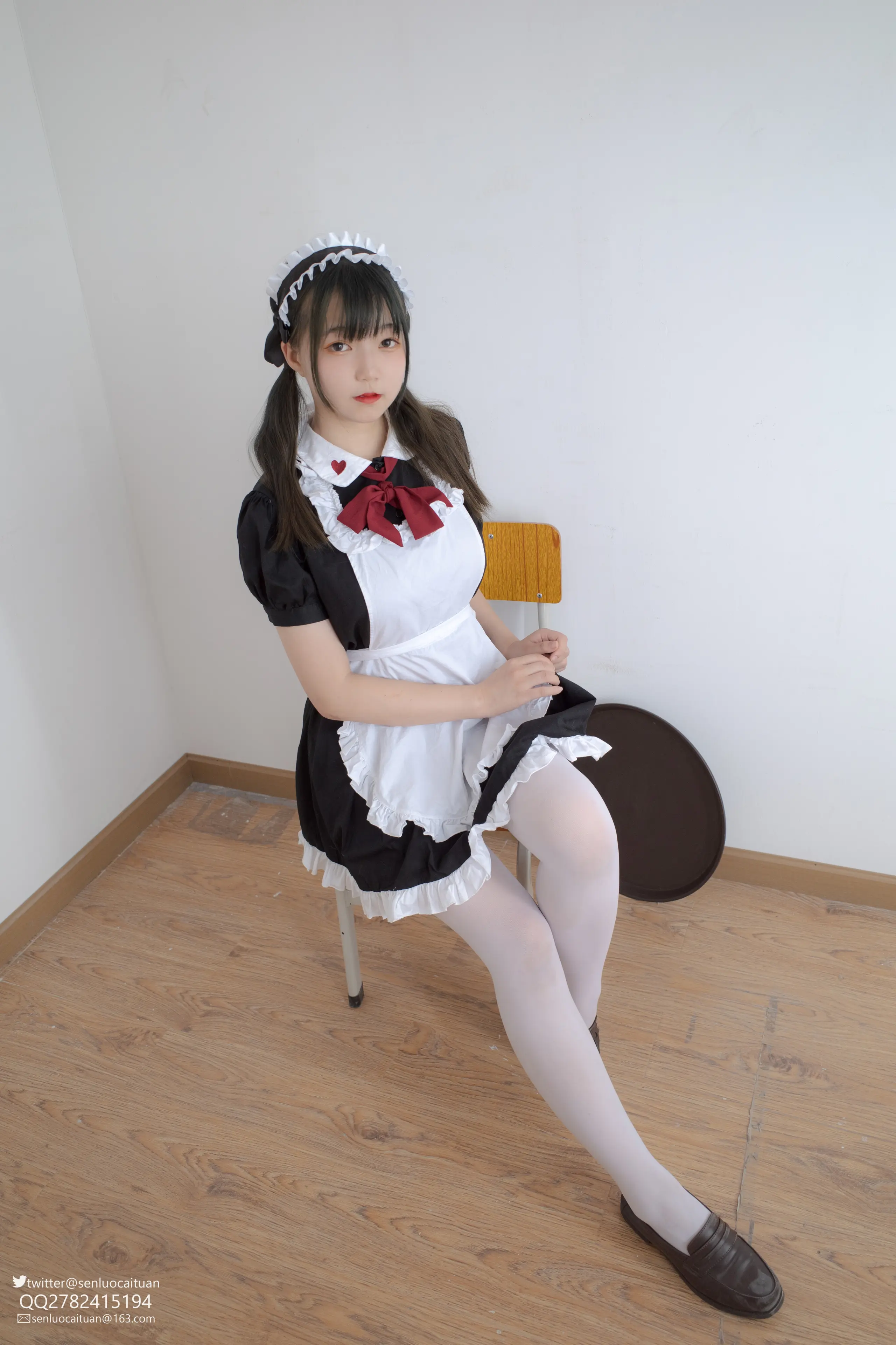 森萝财团 GG-002 离洛 黑白女仆 [101P]