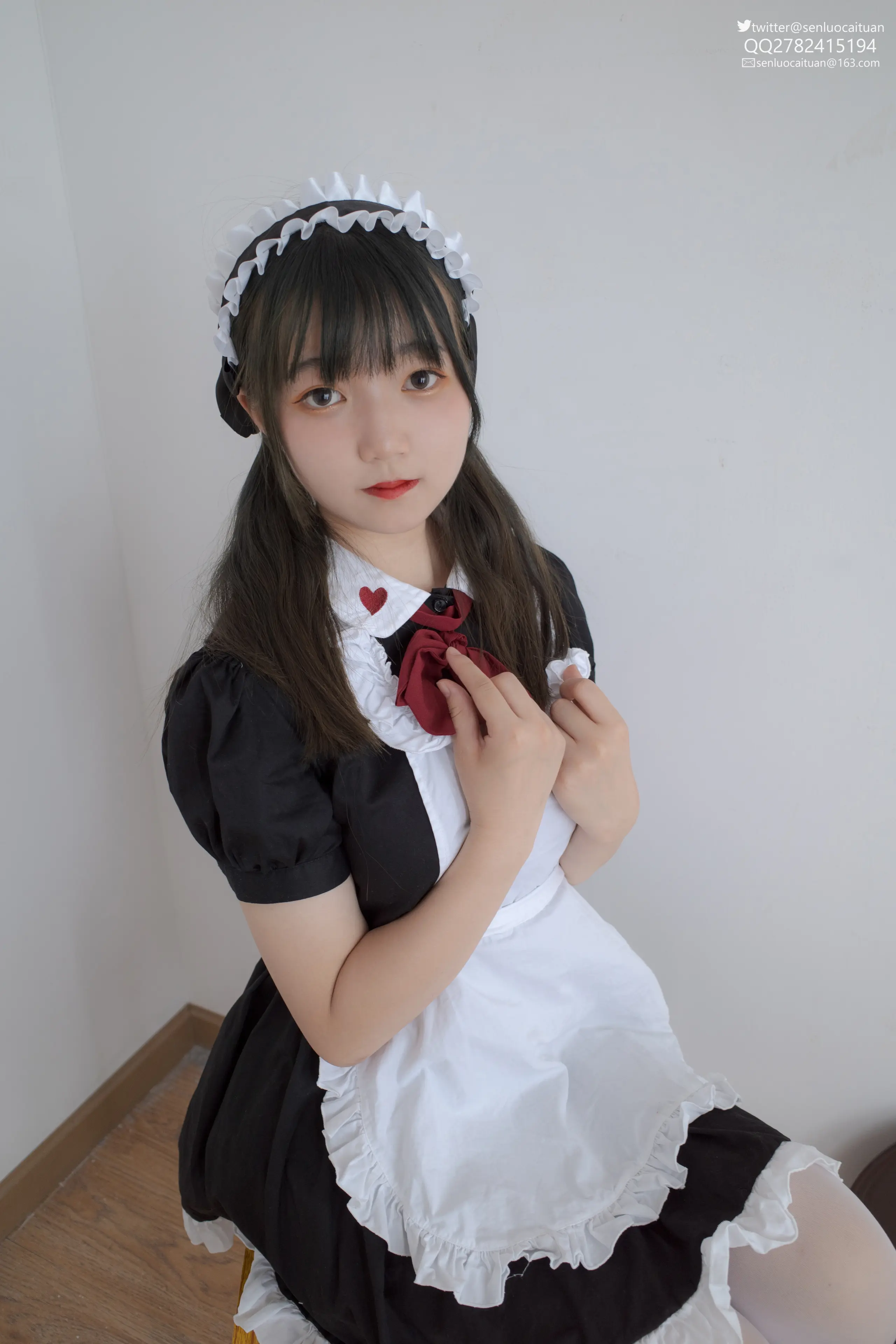 森萝财团 GG-002 离洛 黑白女仆 [101P]