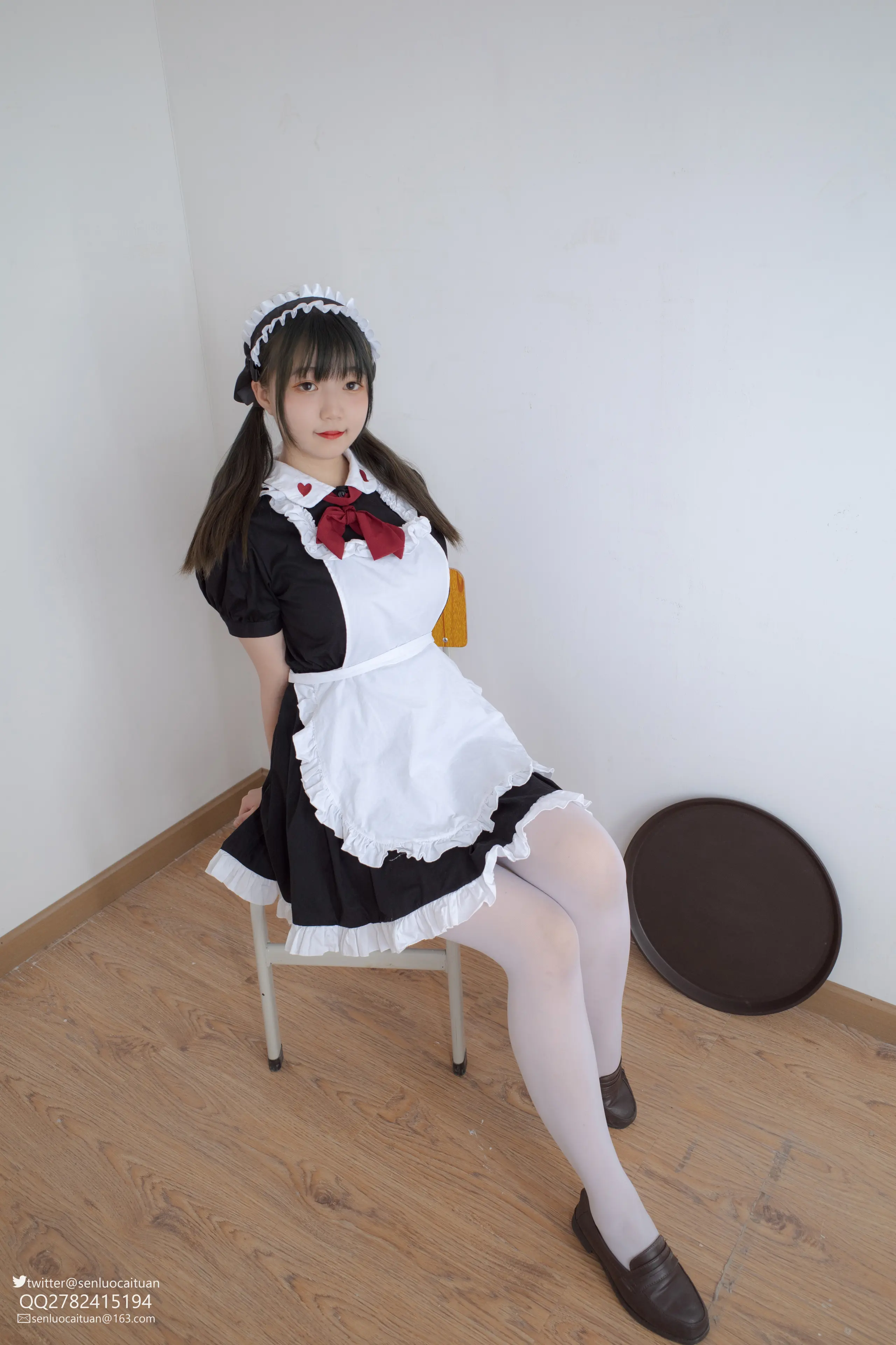 森萝财团 GG-002 离洛 黑白女仆 [101P]