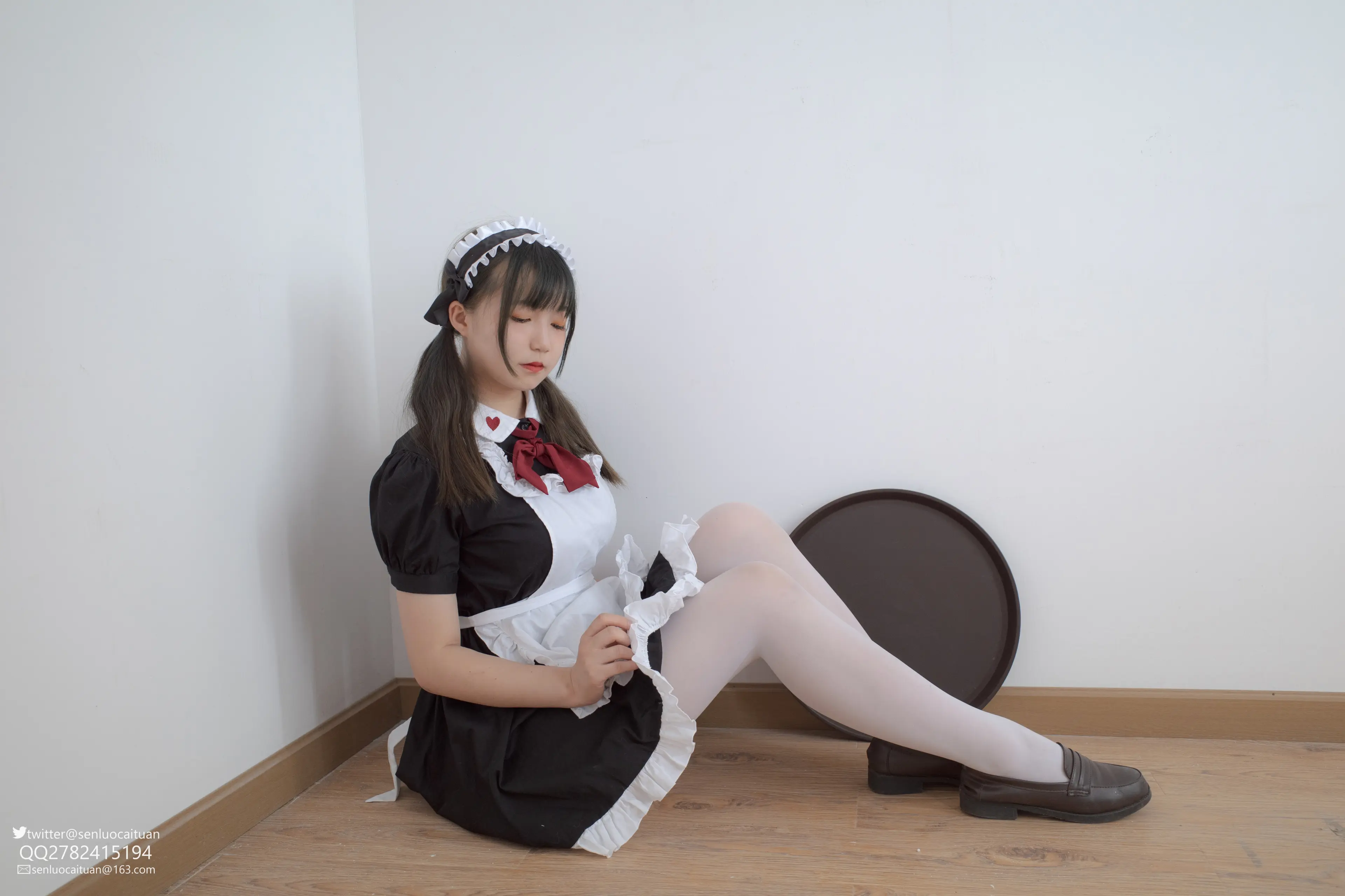 森萝财团 GG-002 离洛 黑白女仆 [101P]