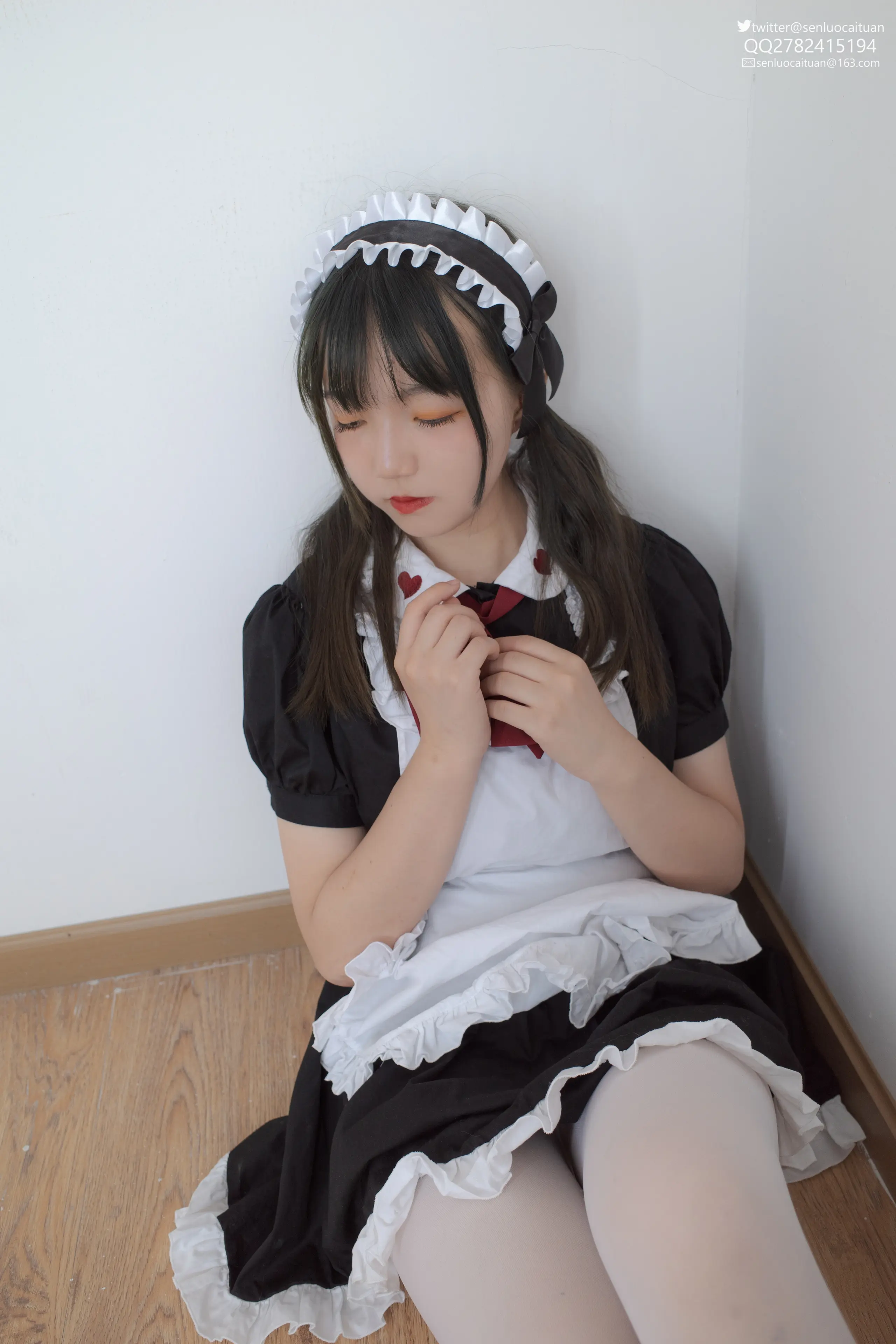 森萝财团 GG-002 离洛 黑白女仆 [101P]