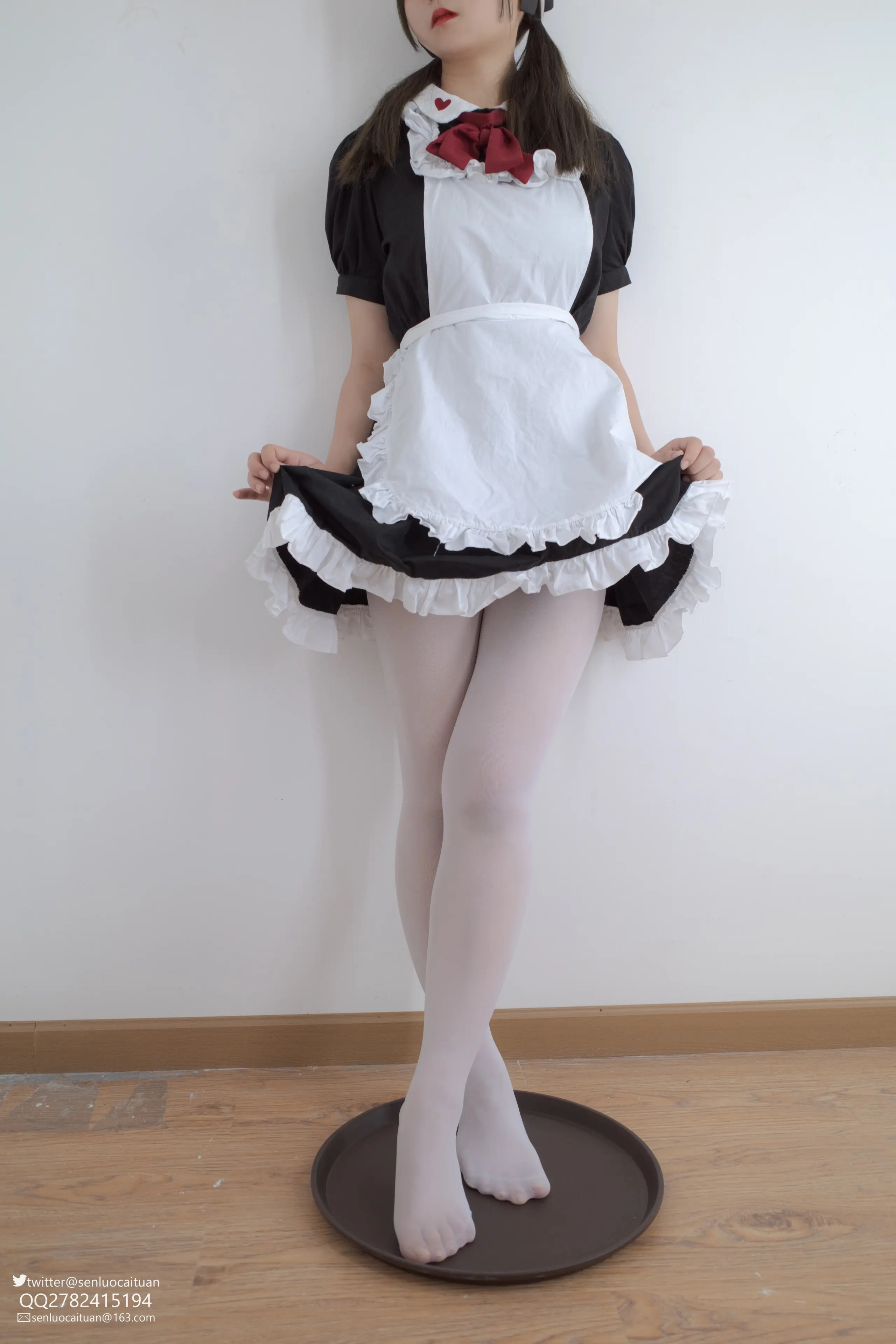 森萝财团 GG-002 离洛 黑白女仆 [101P]