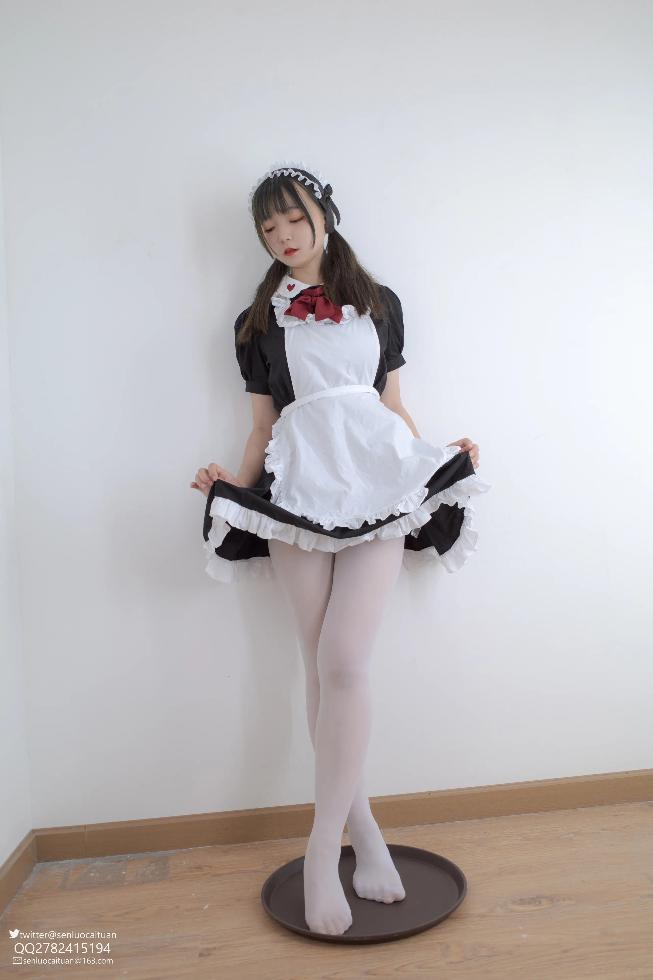 森萝财团 GG-002 离洛 黑白女仆 [101P]