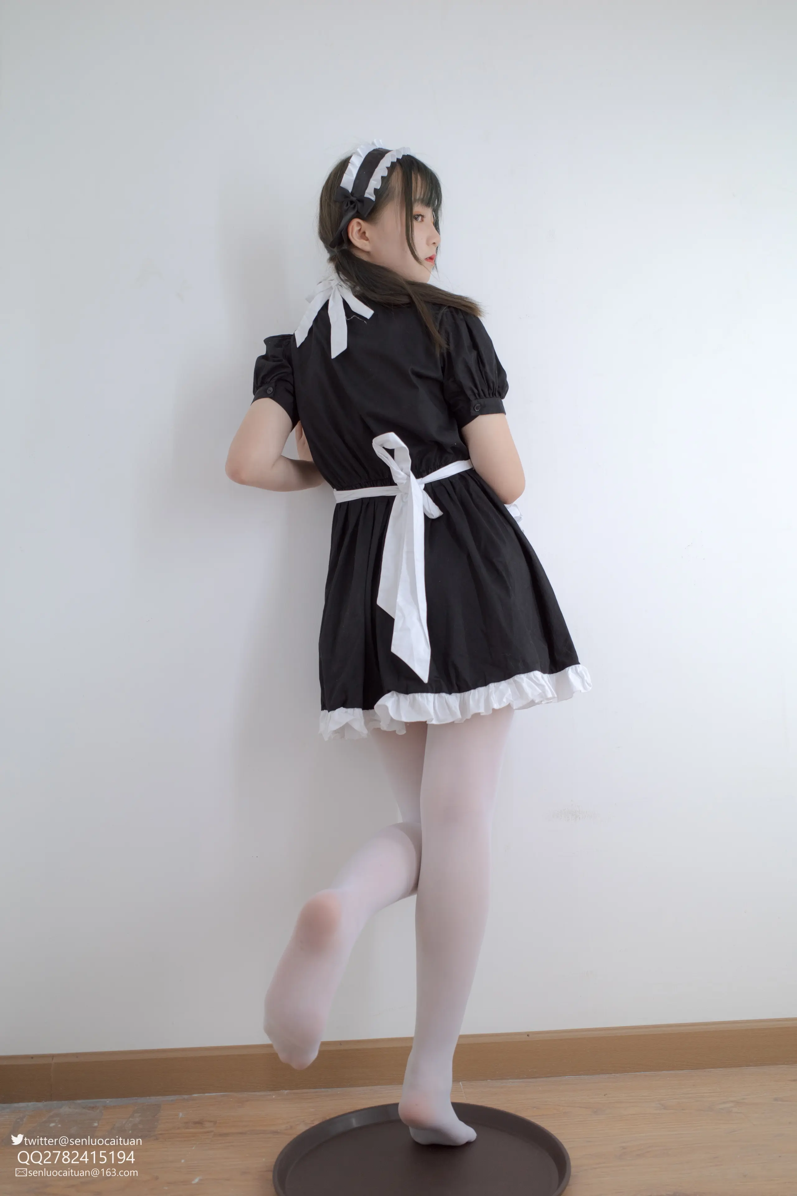 森萝财团 GG-002 离洛 黑白女仆 [101P]