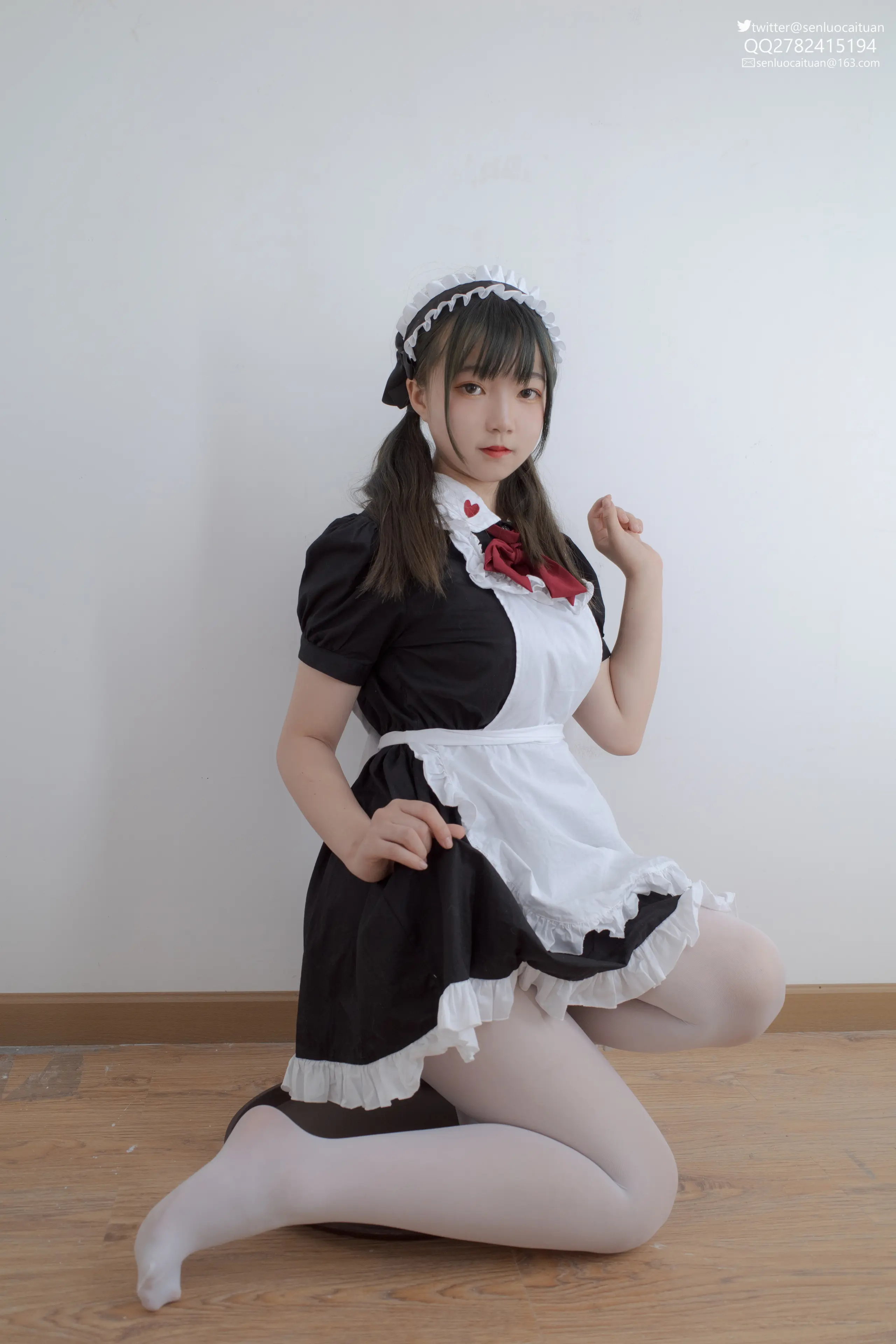 森萝财团 GG-002 离洛 黑白女仆 [101P]