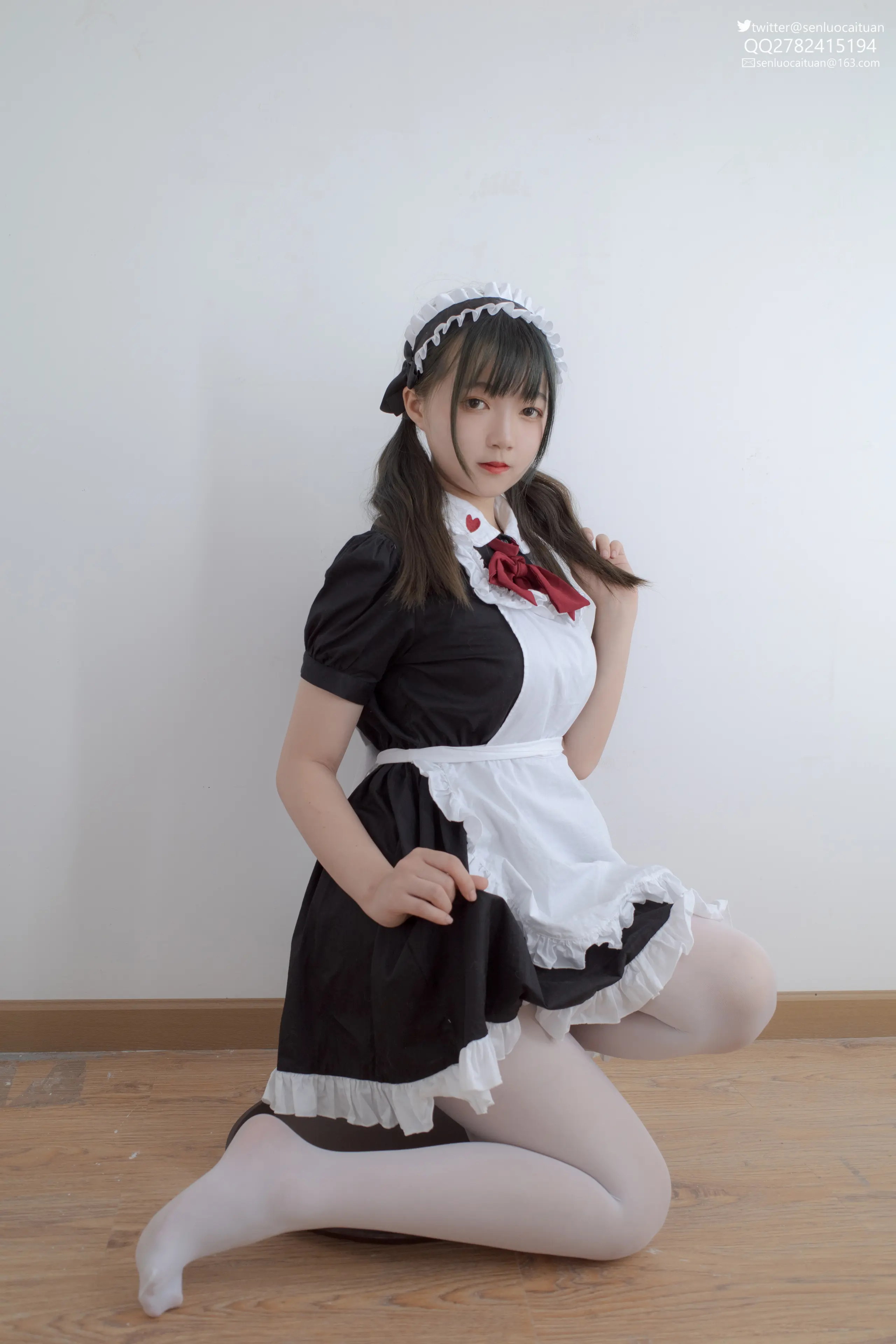 森萝财团 GG-002 离洛 黑白女仆 [101P]