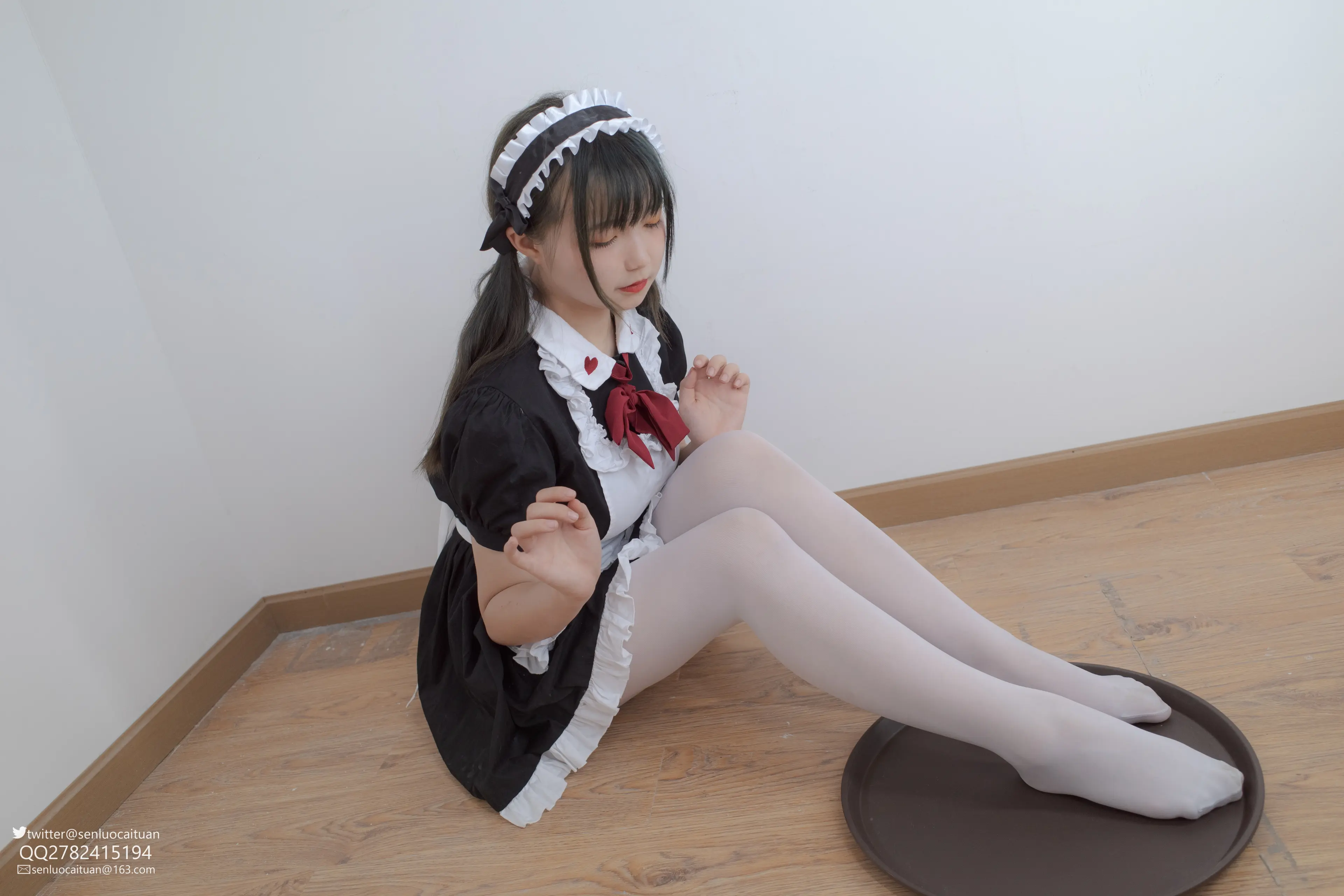 森萝财团 GG-002 离洛 黑白女仆 [101P]