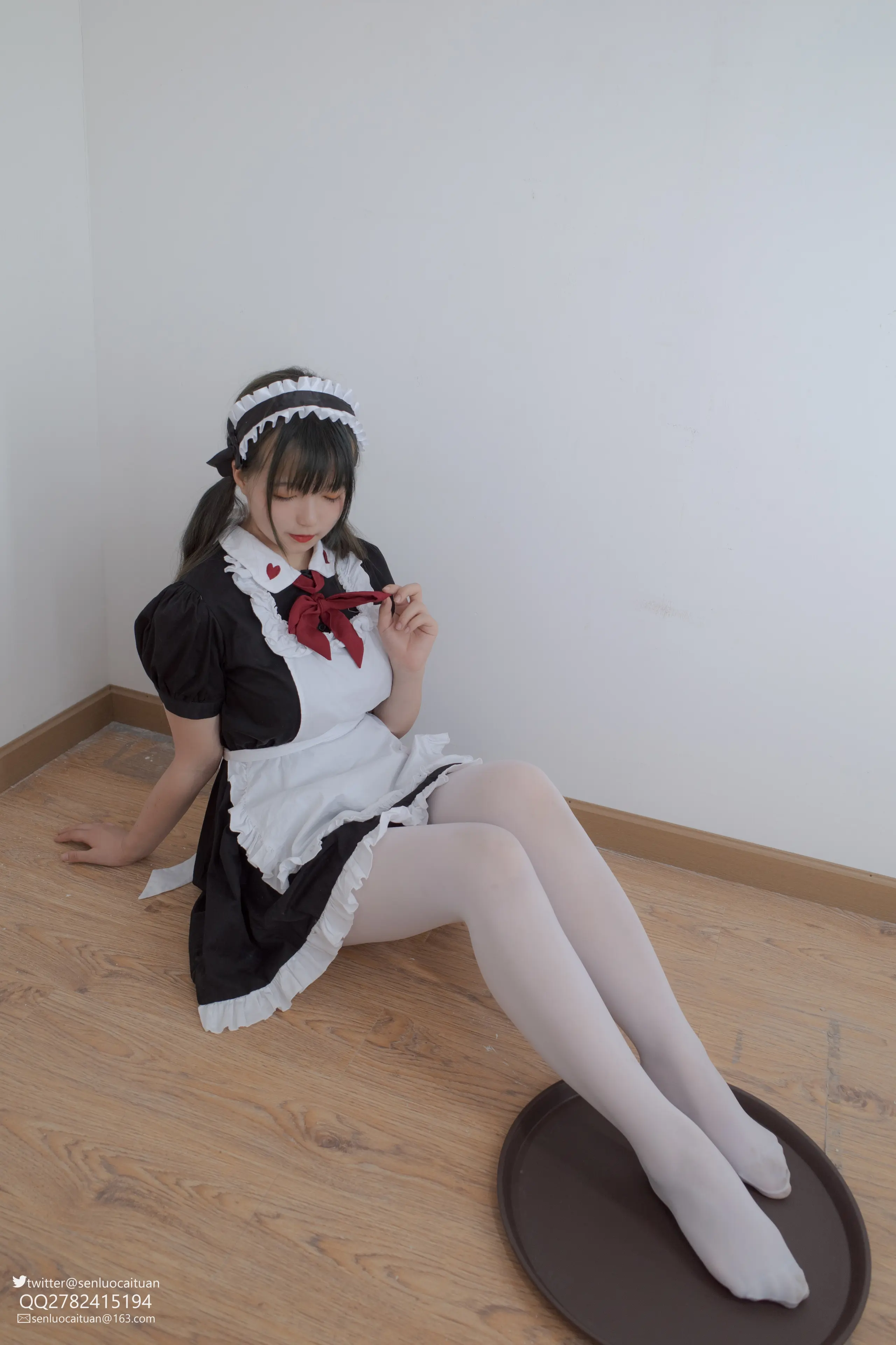 森萝财团 GG-002 离洛 黑白女仆 [101P]