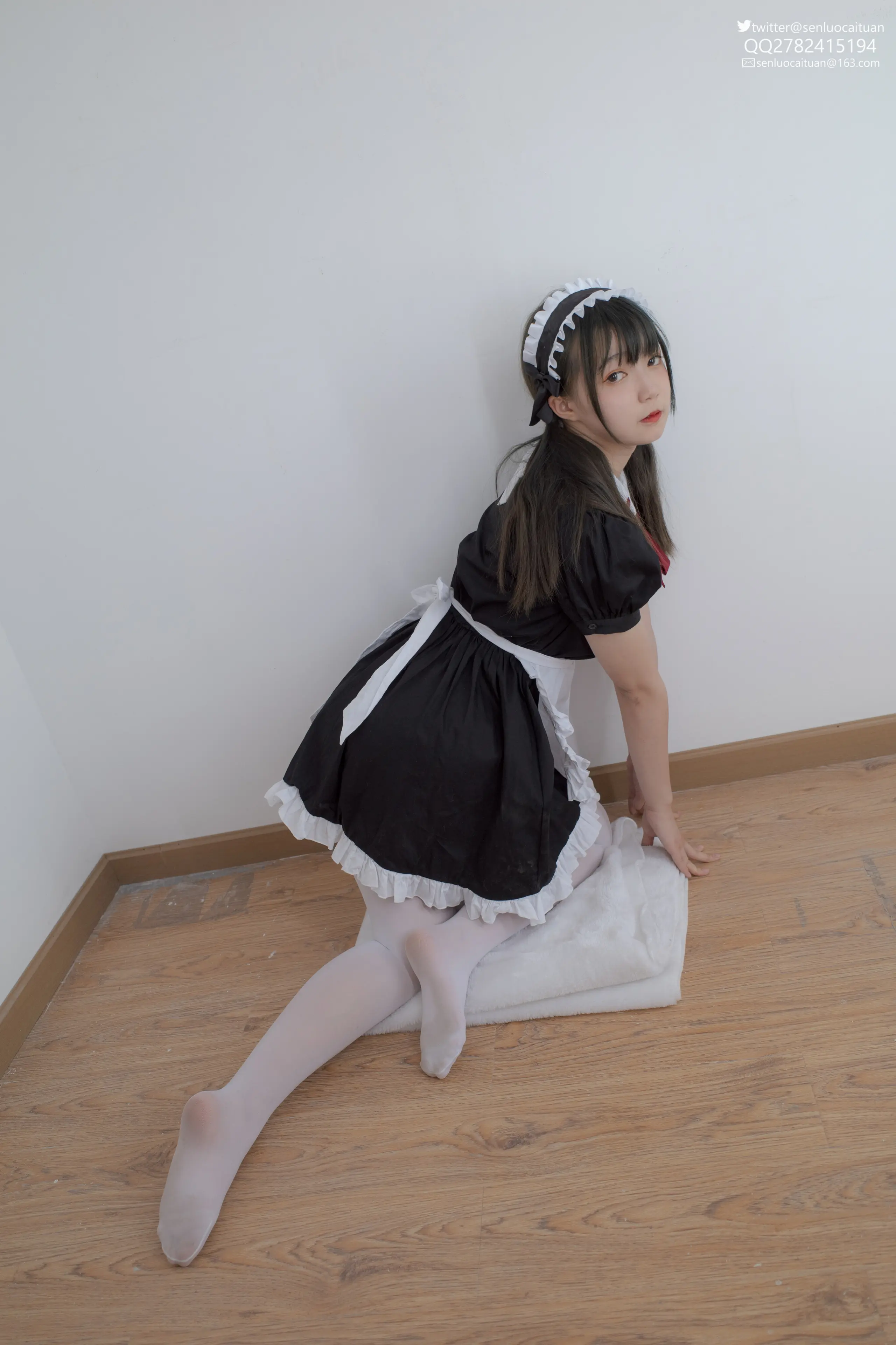 森萝财团 GG-002 离洛 黑白女仆 [101P]