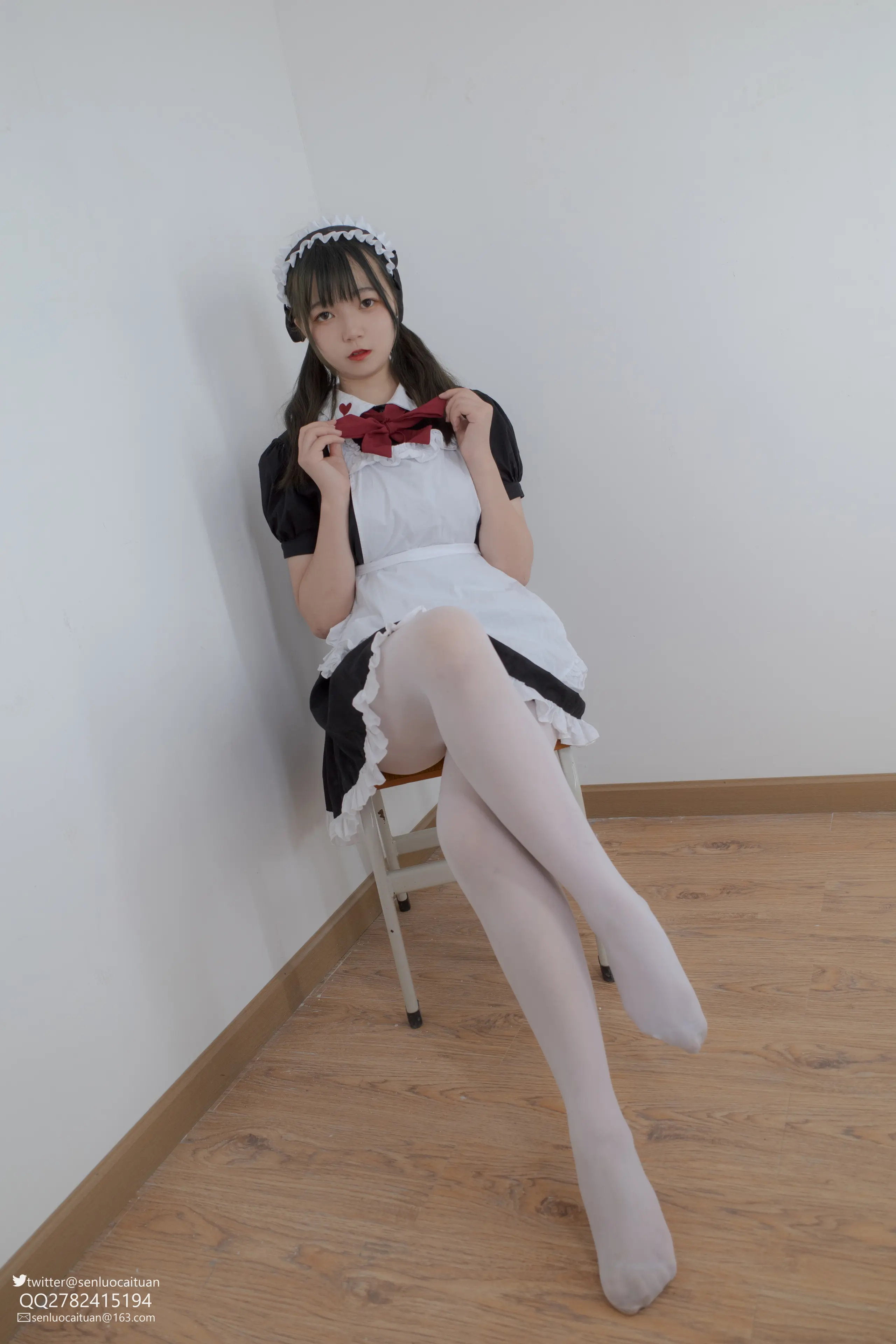 森萝财团 GG-002 离洛 黑白女仆 [101P]