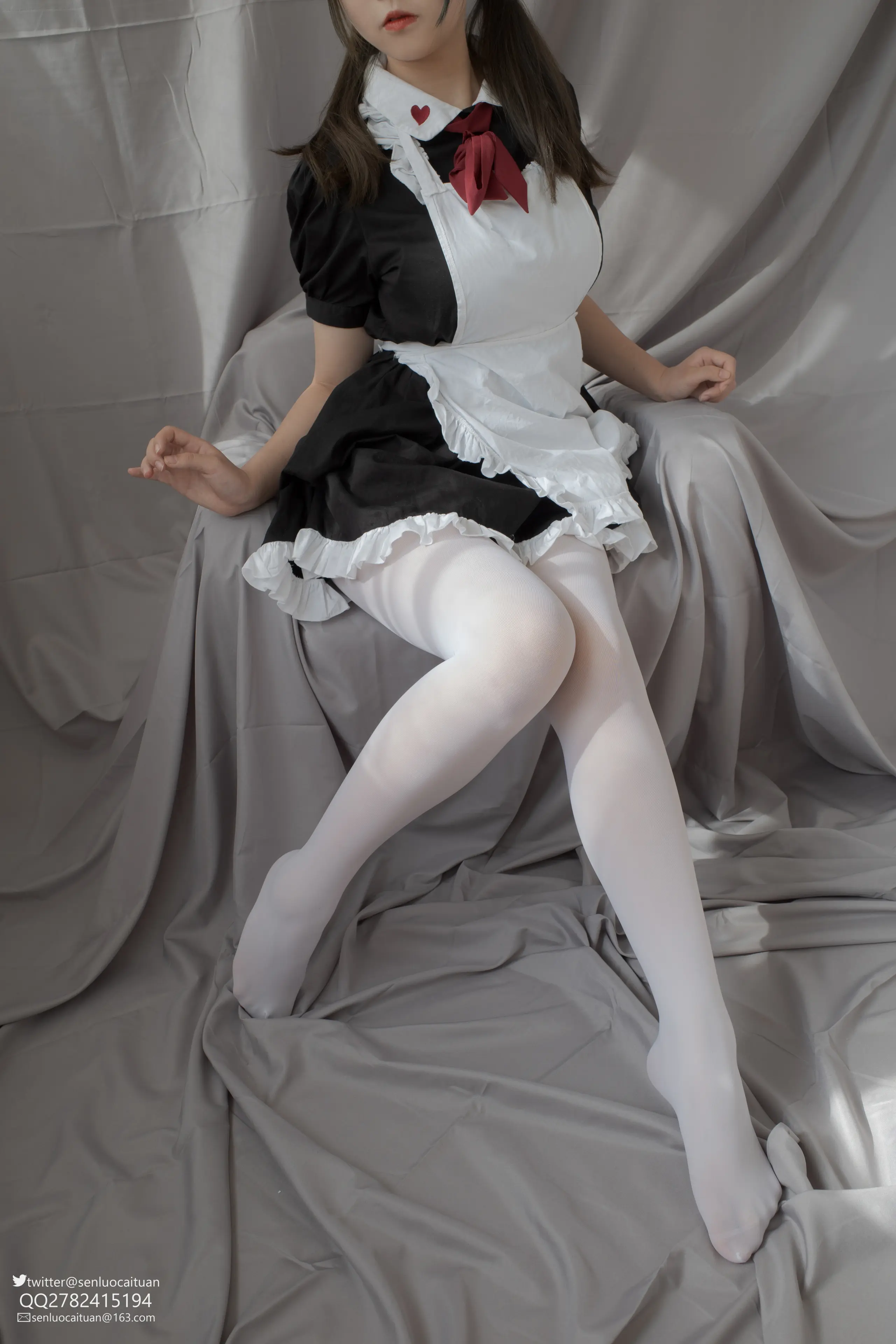 森萝财团 GG-002 离洛 黑白女仆 [101P]