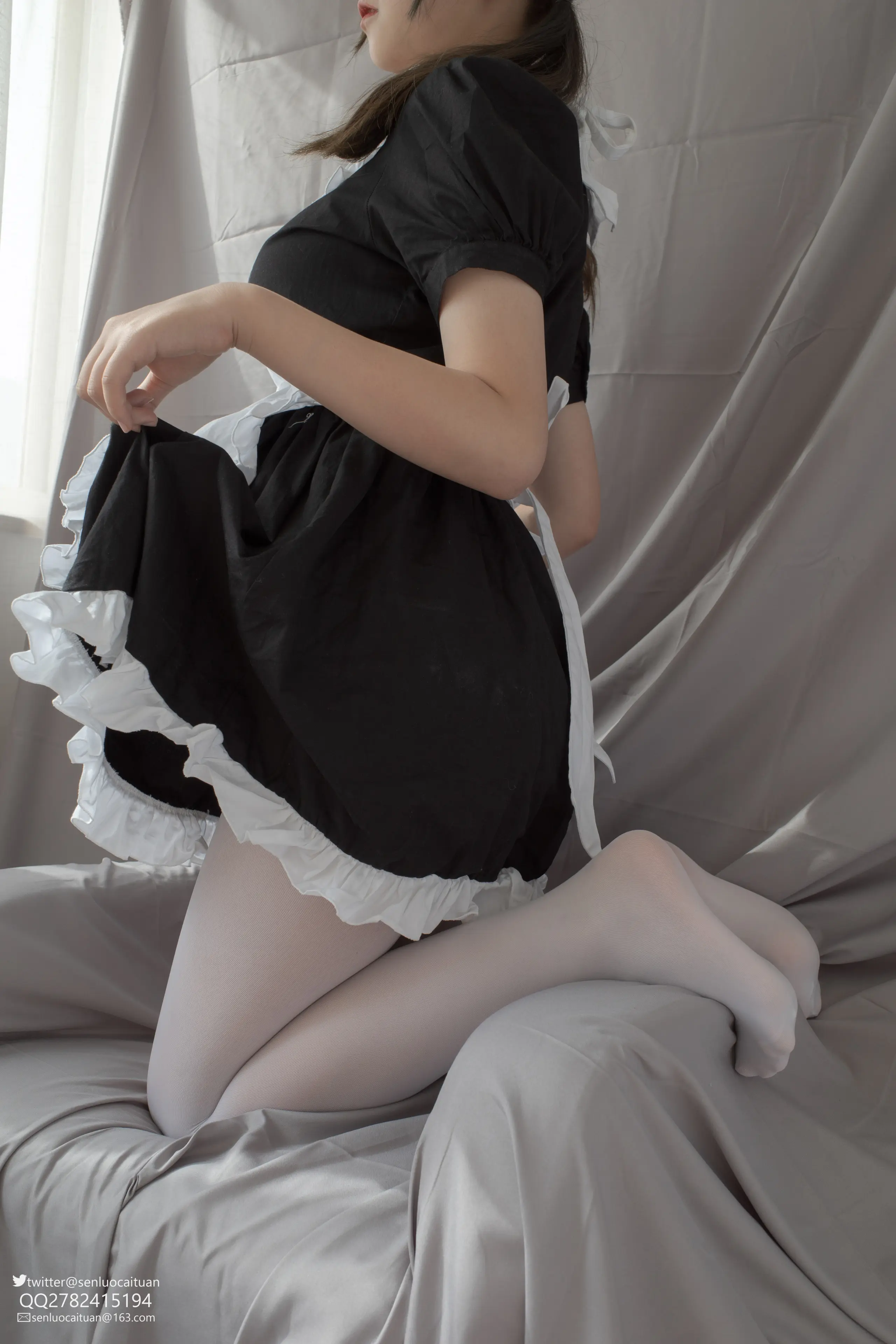 森萝财团 GG-002 离洛 黑白女仆 [101P]