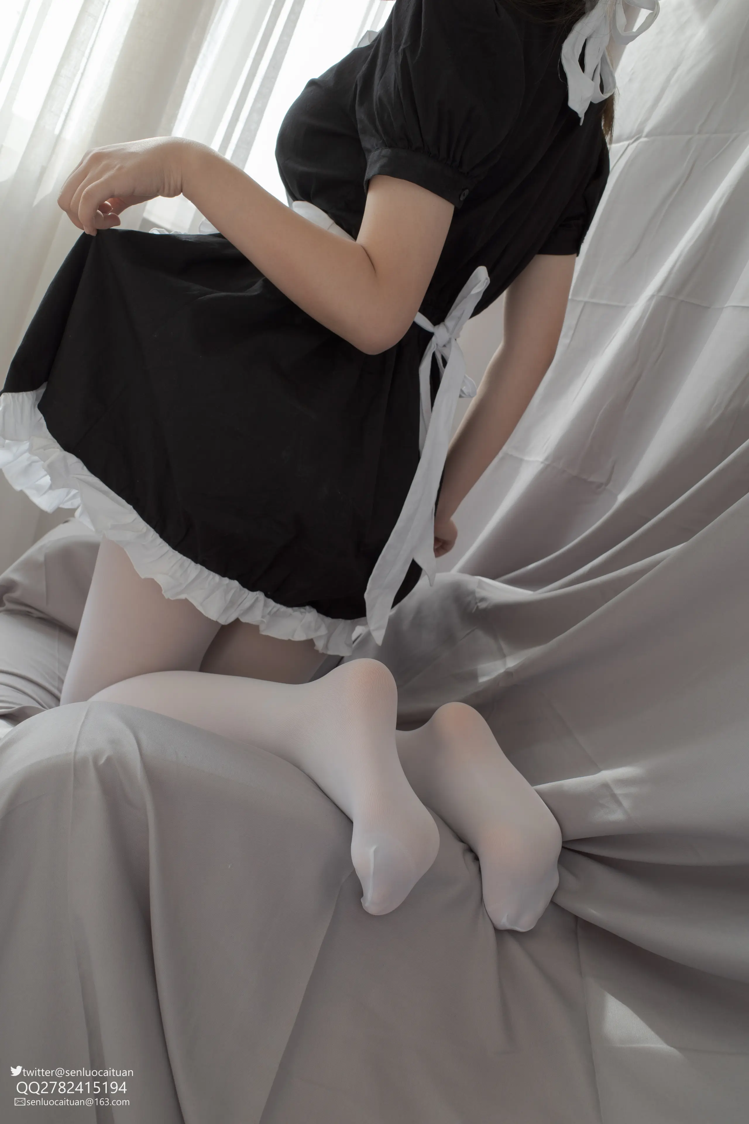 森萝财团 GG-002 离洛 黑白女仆 [101P]