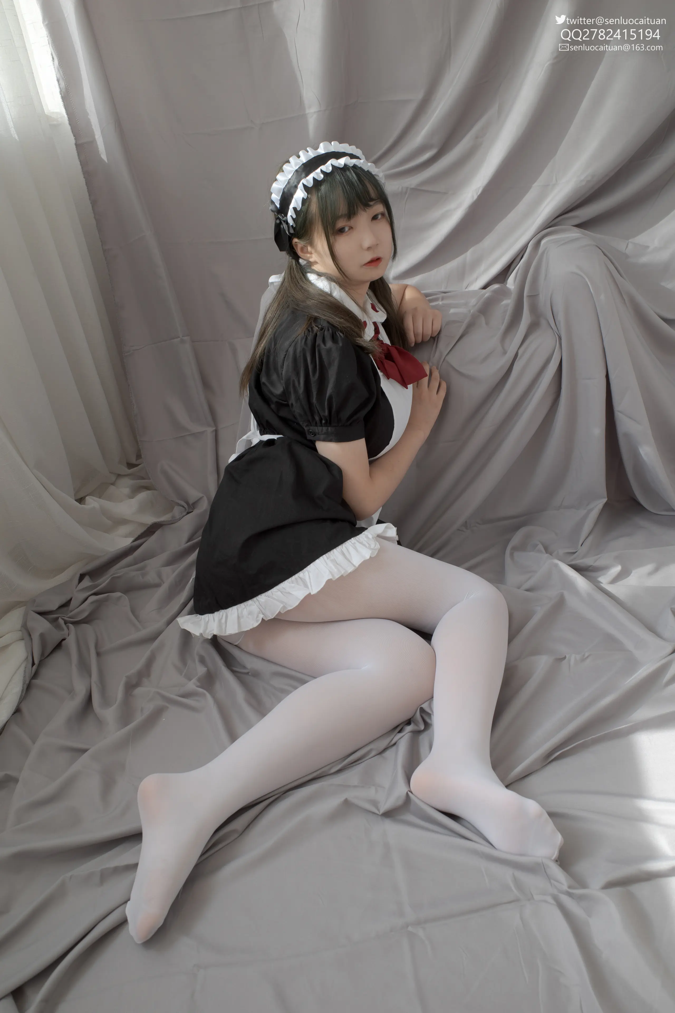 森萝财团 GG-002 离洛 黑白女仆 [101P]