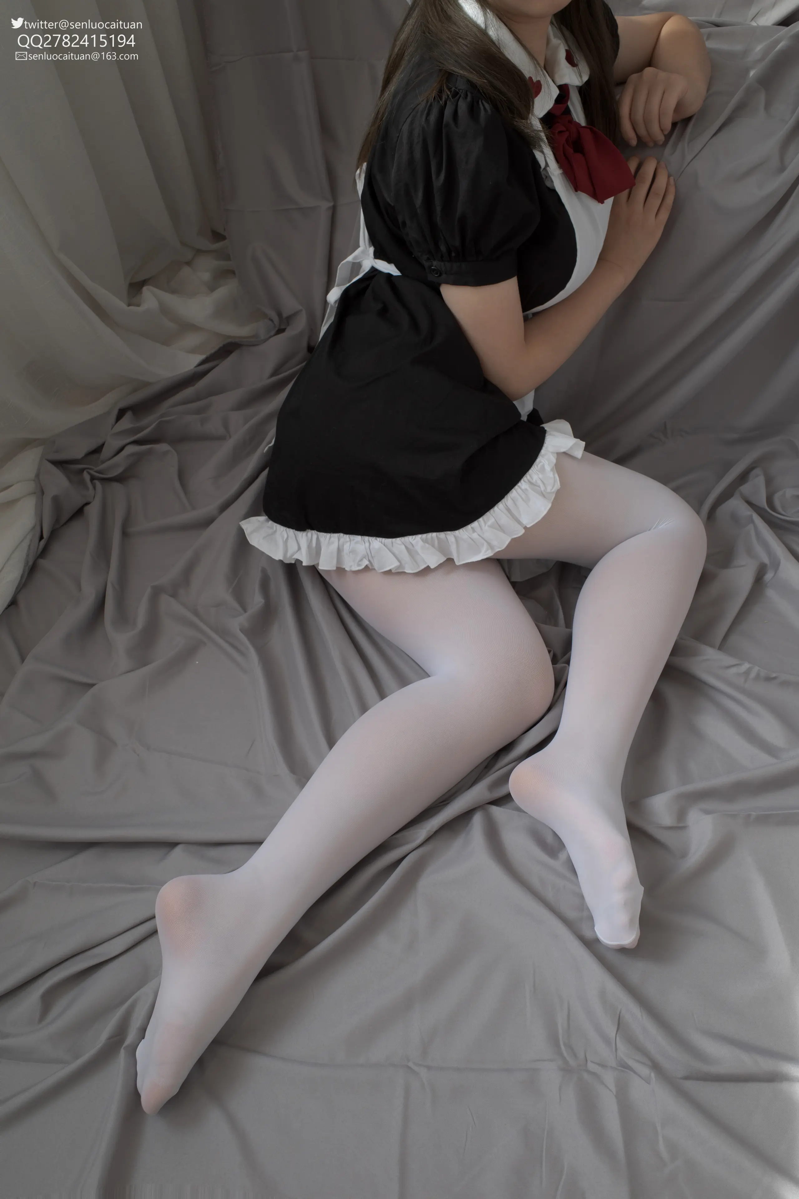 森萝财团 GG-002 离洛 黑白女仆 [101P]