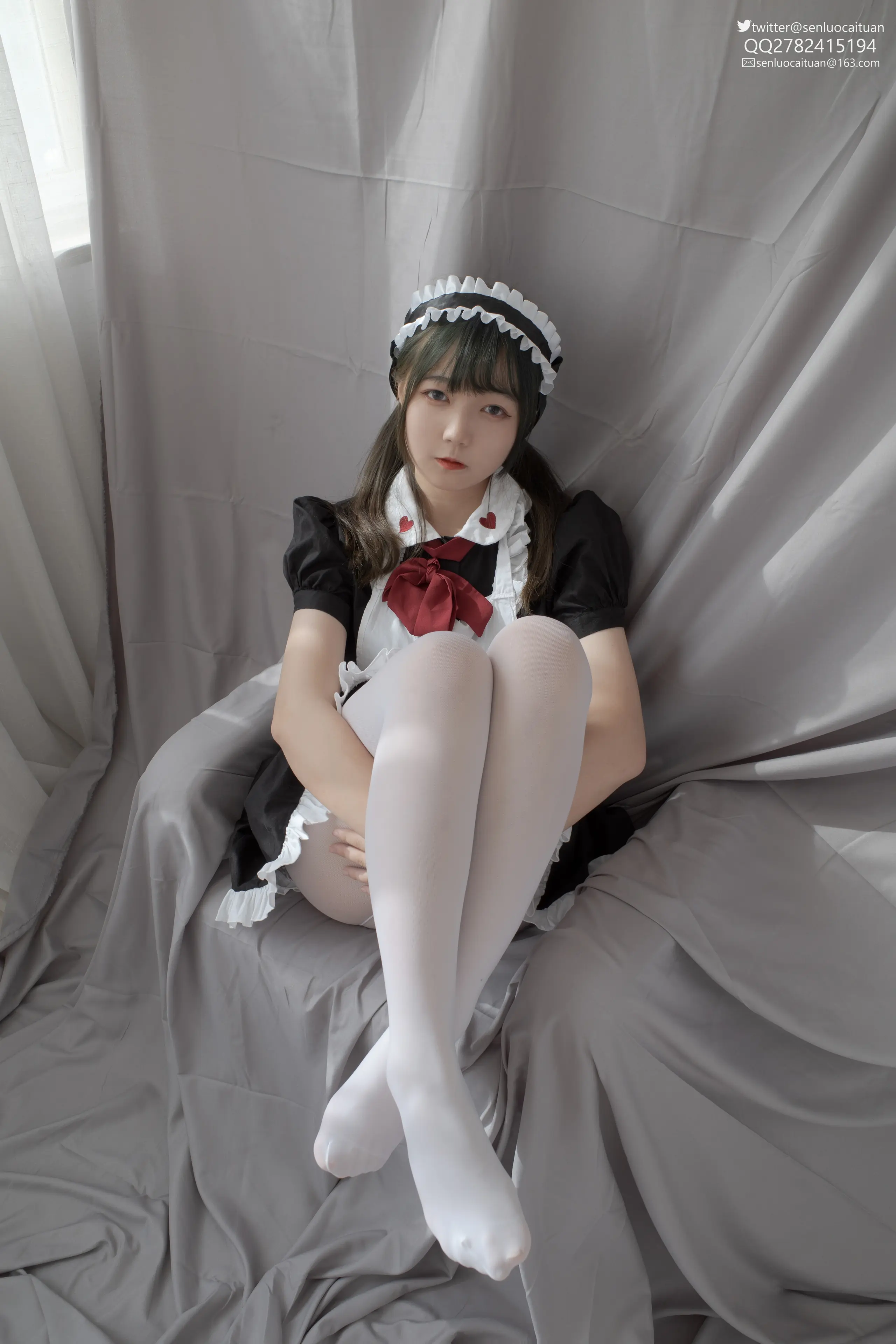 森萝财团 GG-002 离洛 黑白女仆 [101P]