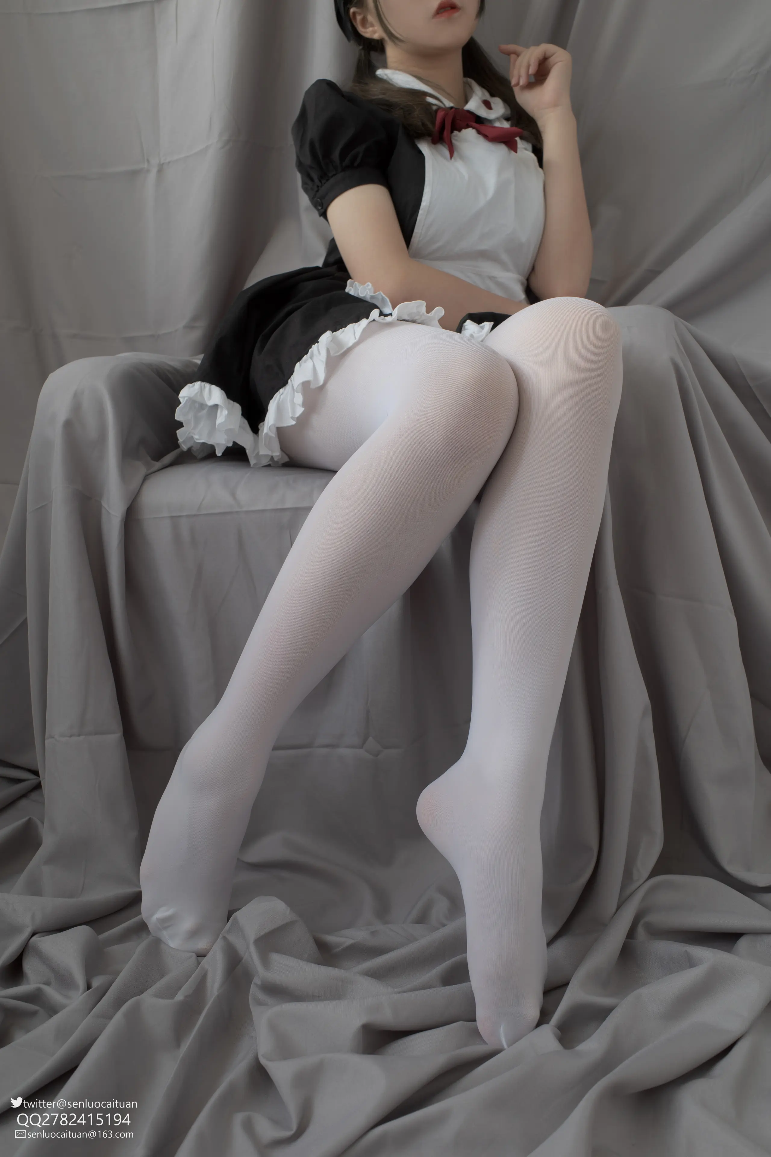 森萝财团 GG-002 离洛 黑白女仆 [101P]