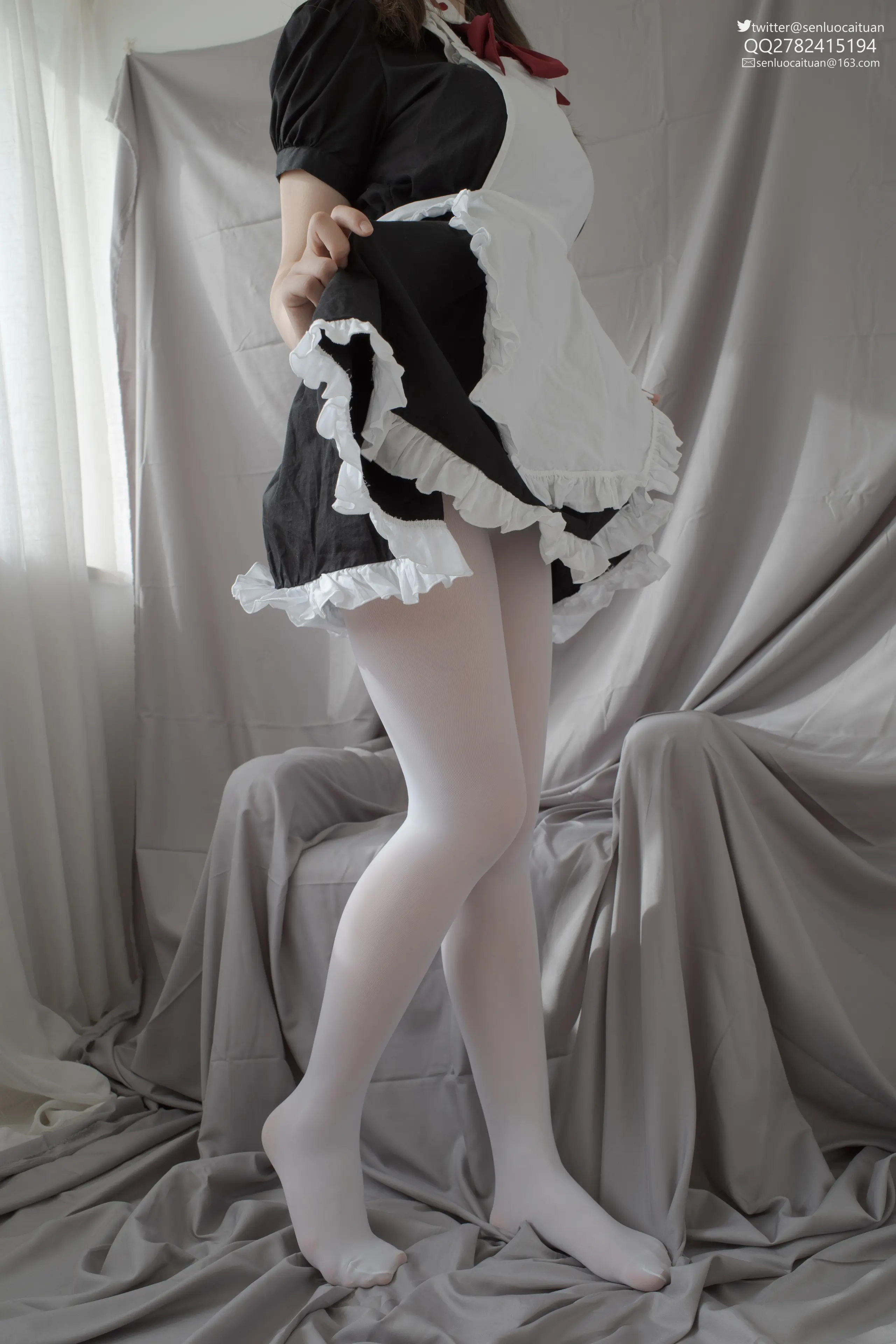 森萝财团 GG-002 离洛 黑白女仆 [101P]