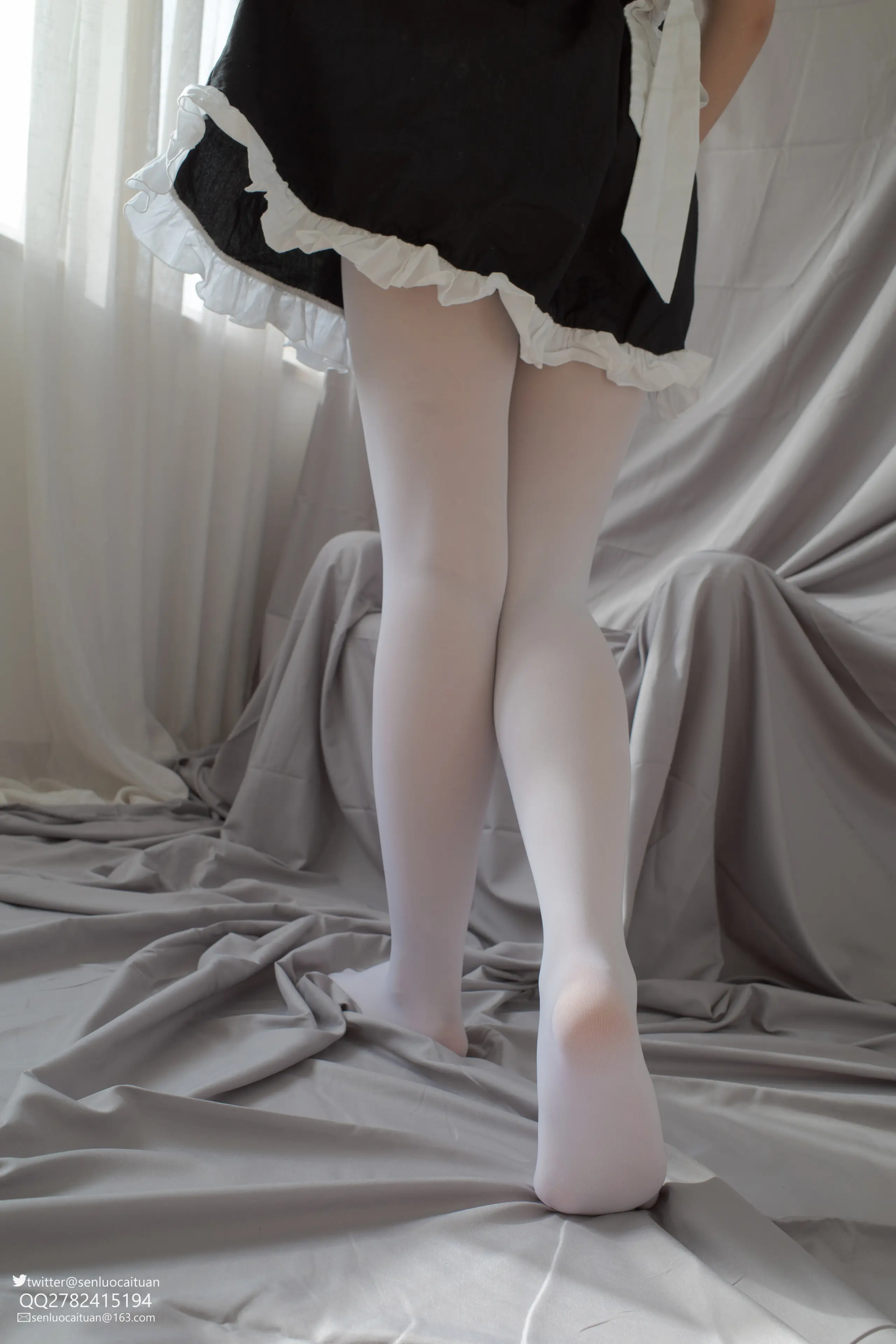 森萝财团 GG-002 离洛 黑白女仆 [101P]