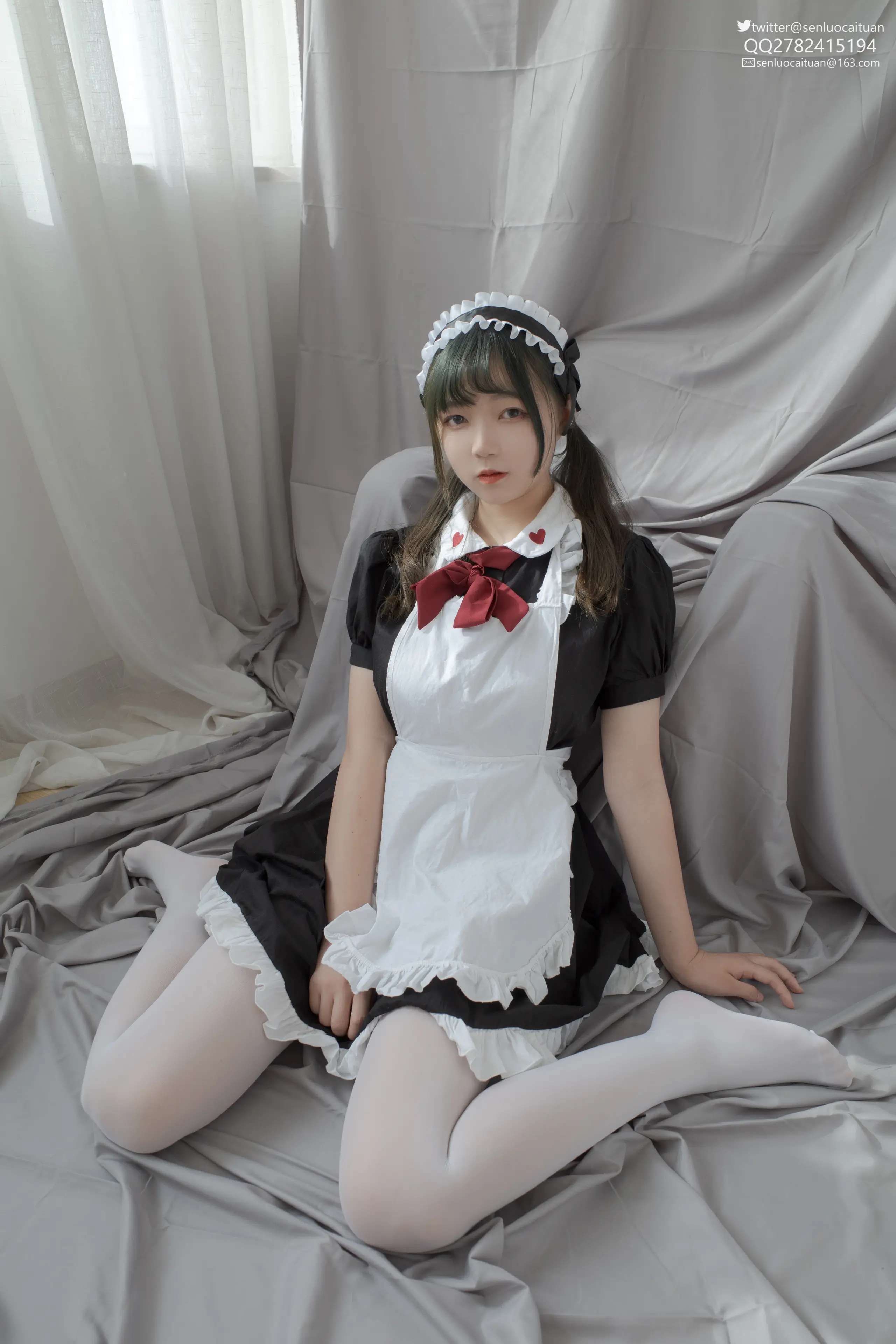 森萝财团 GG-002 离洛 黑白女仆 [101P]