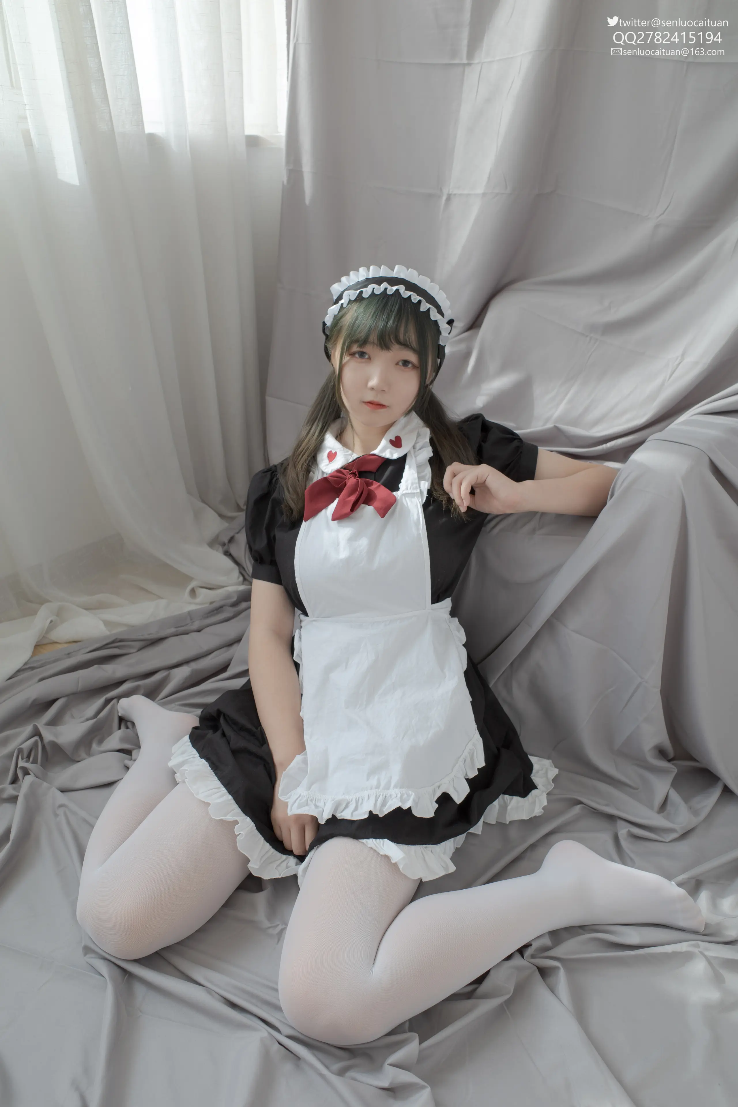 森萝财团 GG-002 离洛 黑白女仆 [101P]